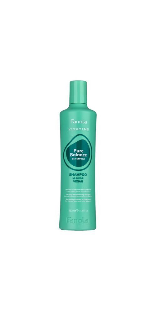 Fanola Haarshampoo Fanola Vitamins Pure Balance Purifying And Balancing Shampoo 350ml