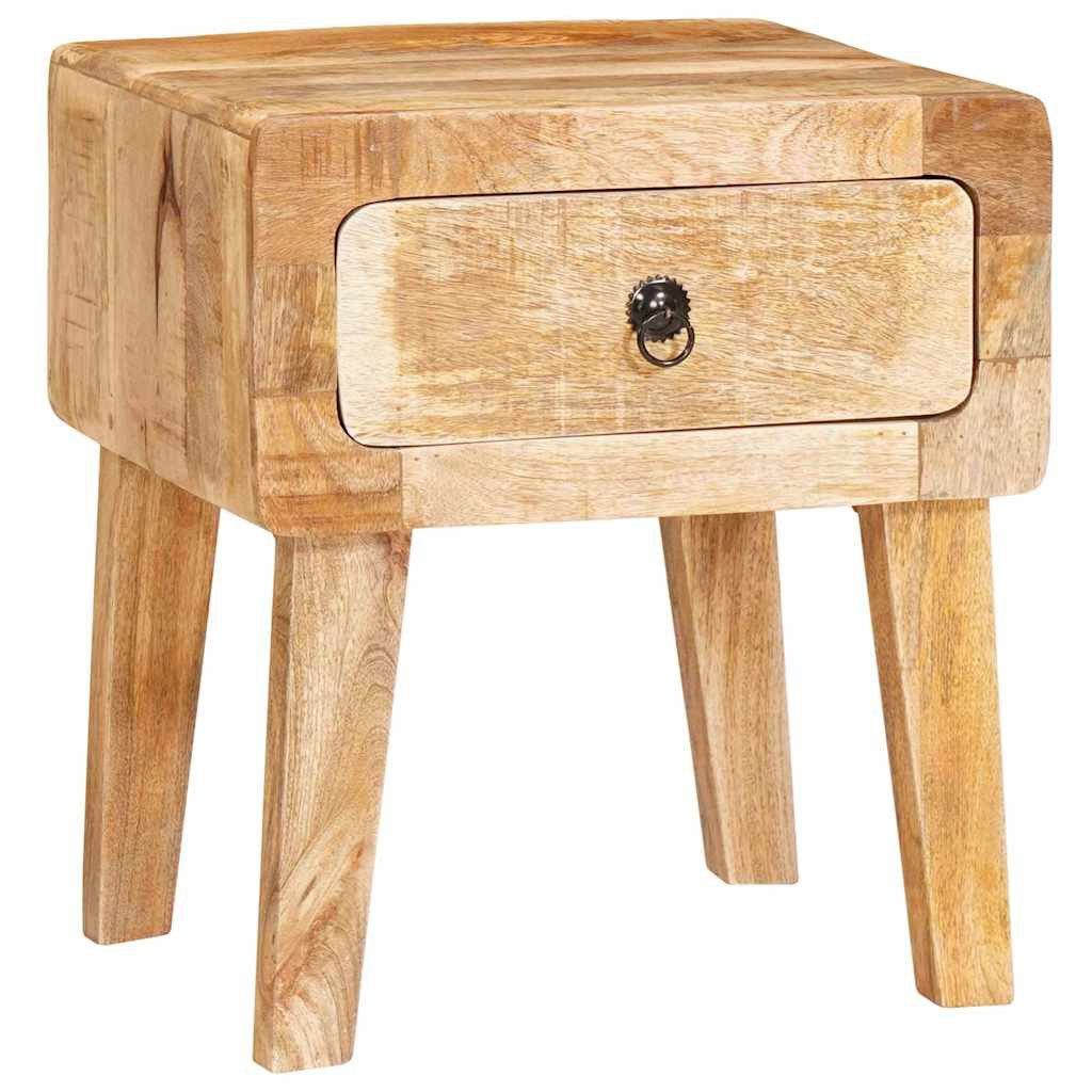 vidaXL Beistelltisch Beistelltisch Braun 40 x 32 x 46 cm Massivholz (1-St)