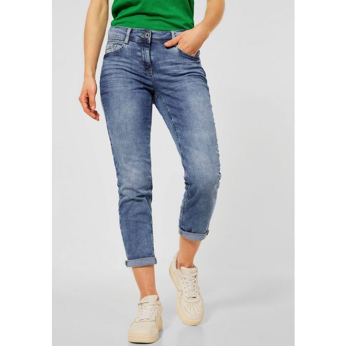 Cecil Slim-fit-Jeans Style Charlize mit Streifen-Details