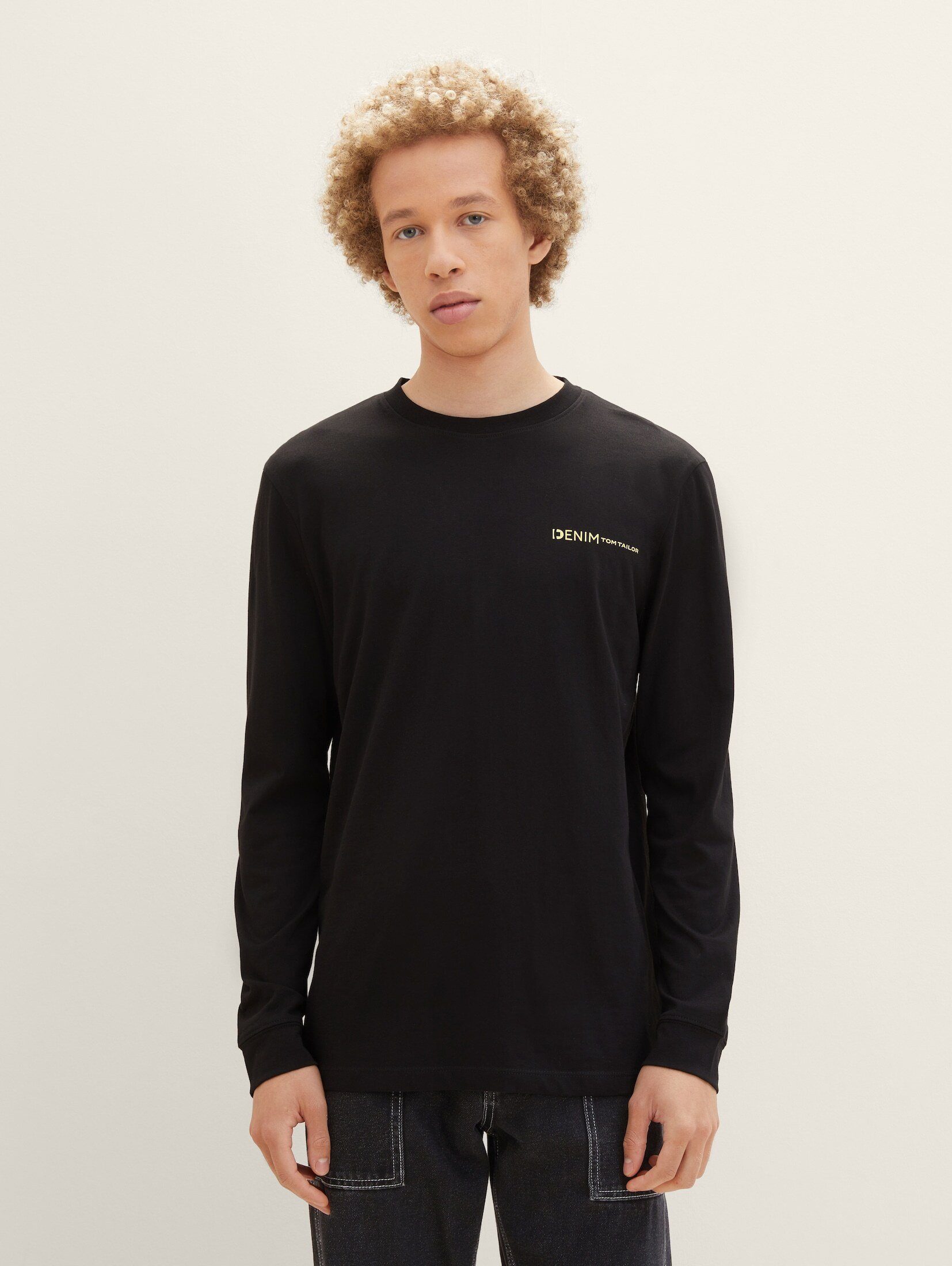 TOM TAILOR Denim T-Shirt Sweatshirt mit Print