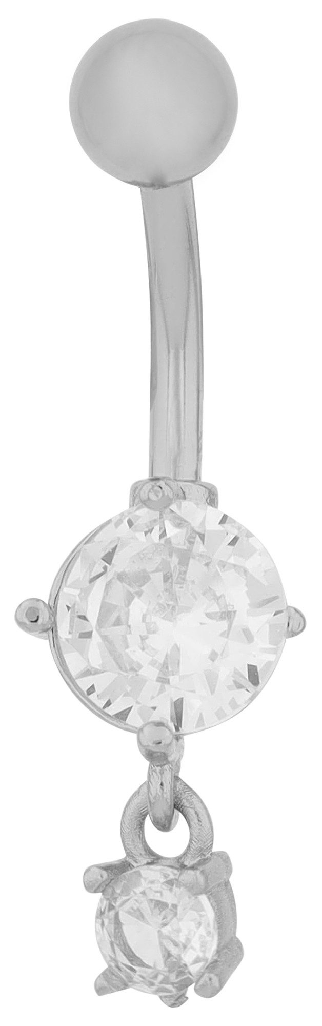 Bauchnabelpiercing Zirkonia