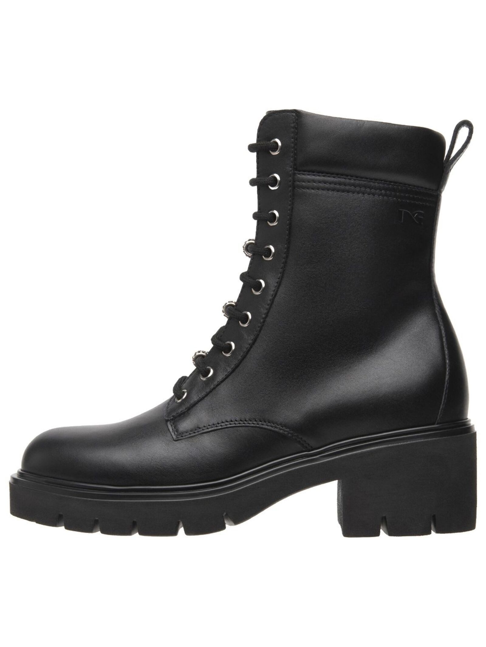 Nero Giardini Nero Giardini Stiefelette Leder/Textil Schnürstiefelette