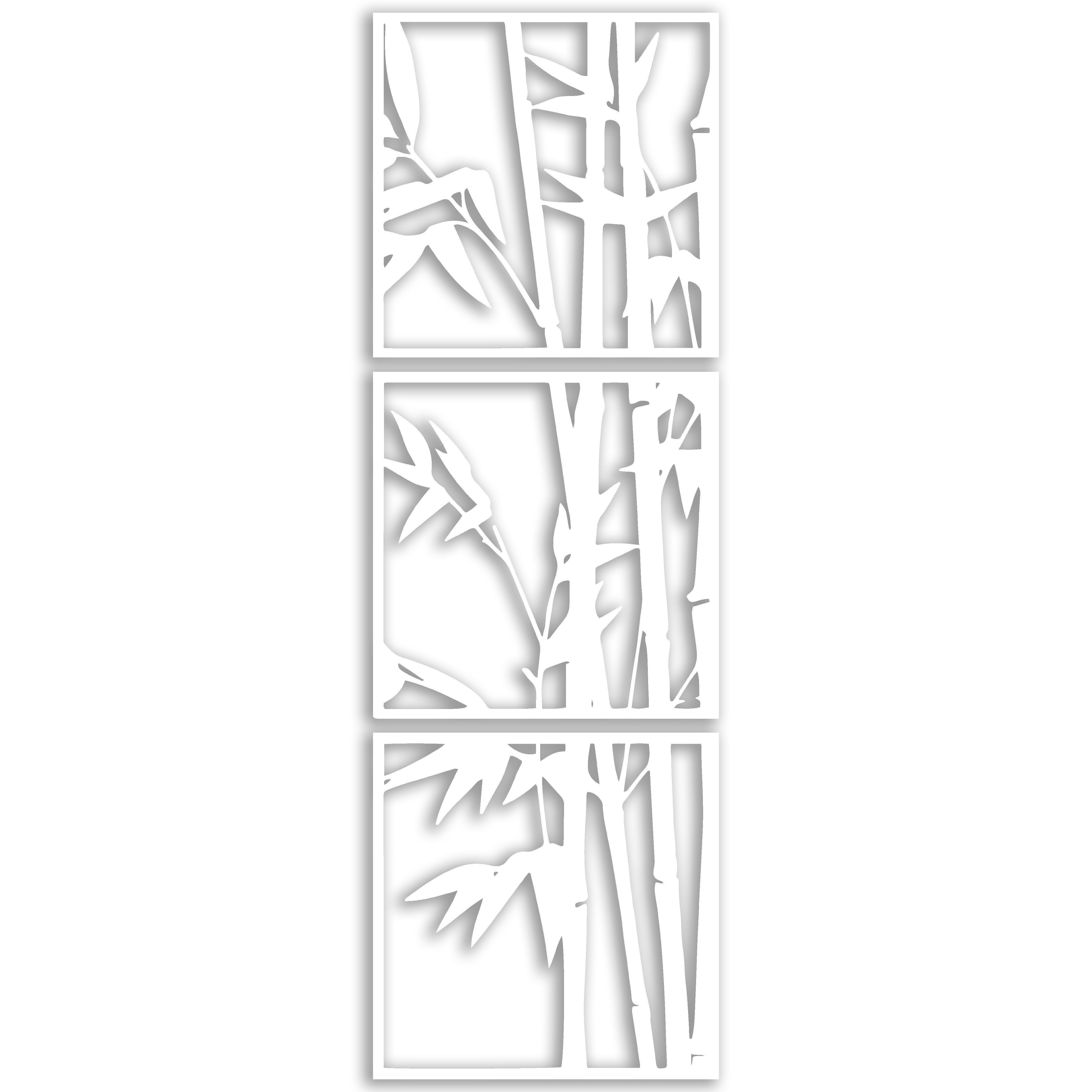 Jumpeak Wanddekoobjekt Wanddeko Metall Bambus,Deko Aesthetic,Geschenke für Männer,Deko Gold (3er Set Wanddekoration, Wall Art,Chinesische Wandkunst Bambus Metall), Deko Wohnzimmer,Zimmer Deko,Bambus,Wanddeko Metall groß,frühlingsdeko