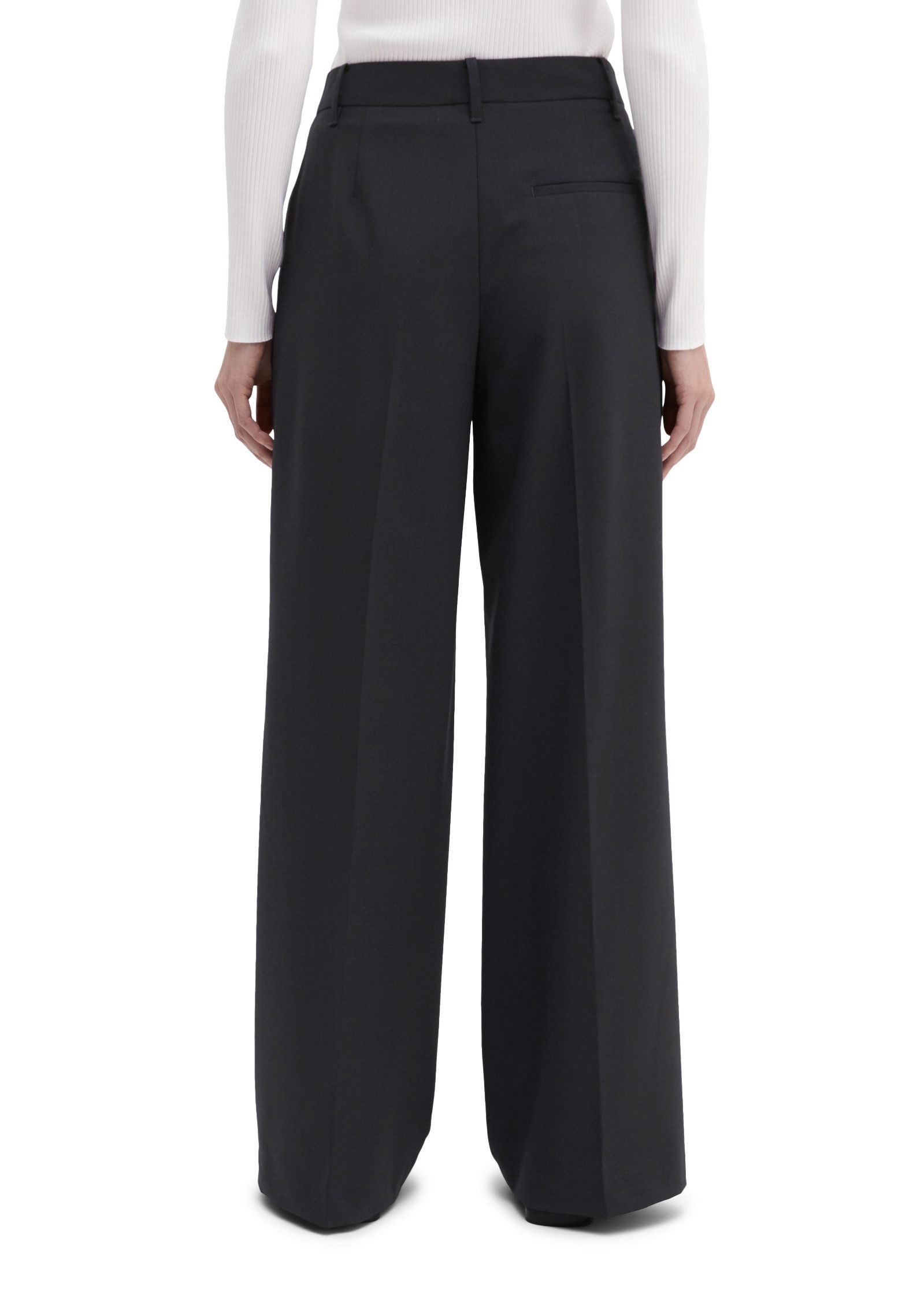Marc O'Polo Anzughose DFB Travel Collection aus Wool-Stretch, normale Leibhöhe – Bild 2 von 5