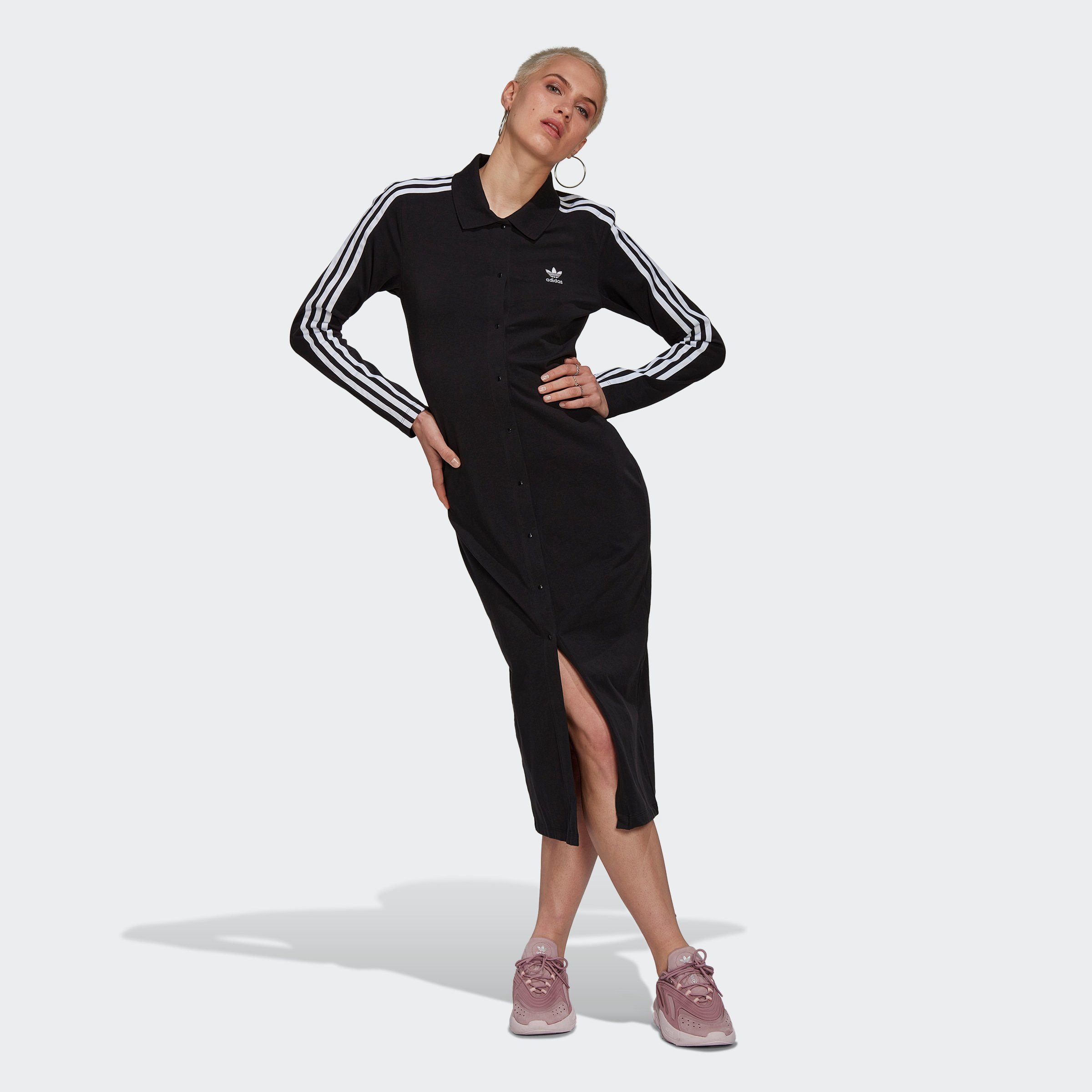 adidas Shirtkleid ADICOLOR CLASSICS CARDIGAN-KLEID Originals