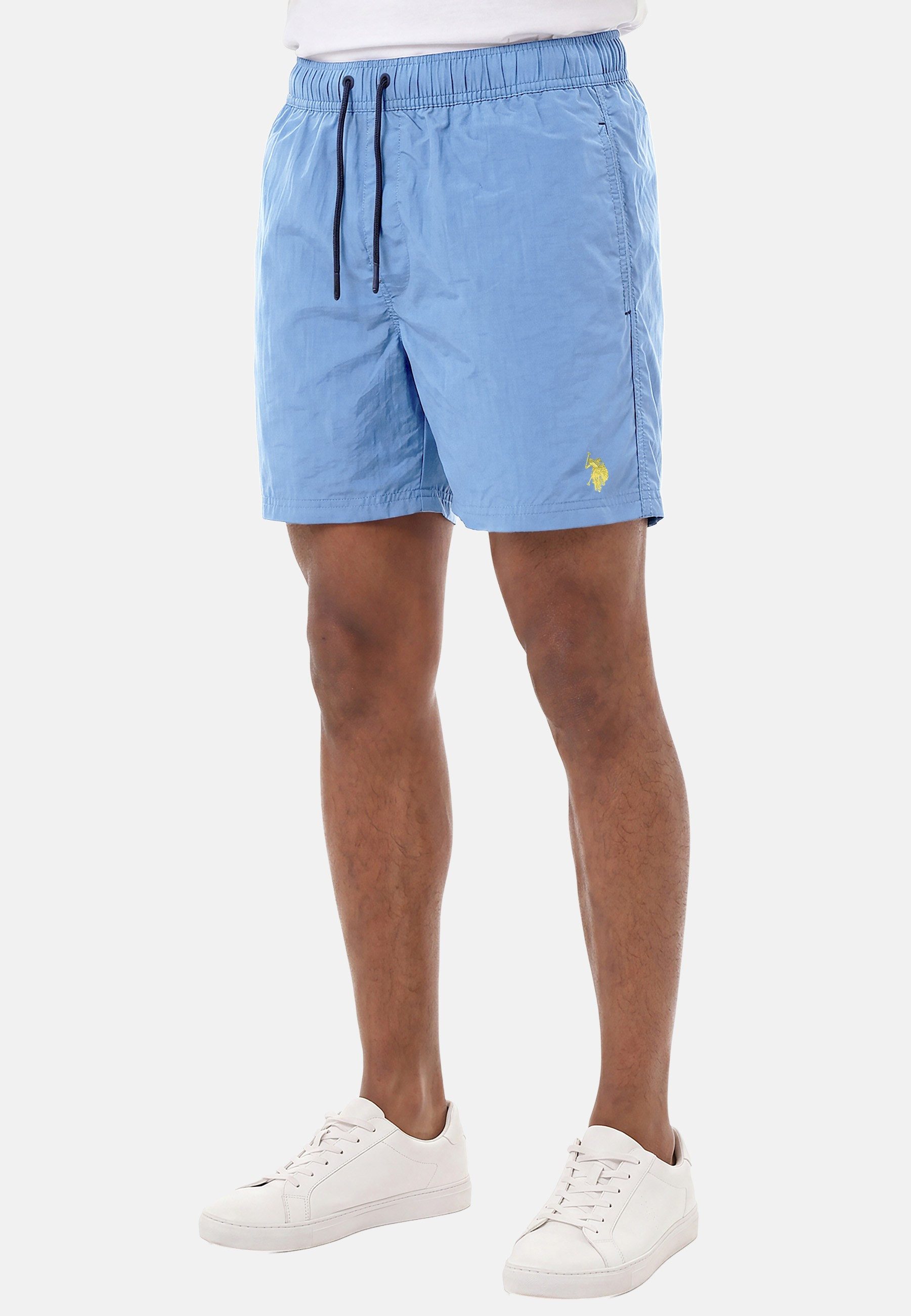 U.S. Polo Assn. Badeshorts Schwimmshorts USKyrk – Herren Badeshorts mit elastischem Bund Leichtes Nylon, schnell trocknend und mit Netzfutter