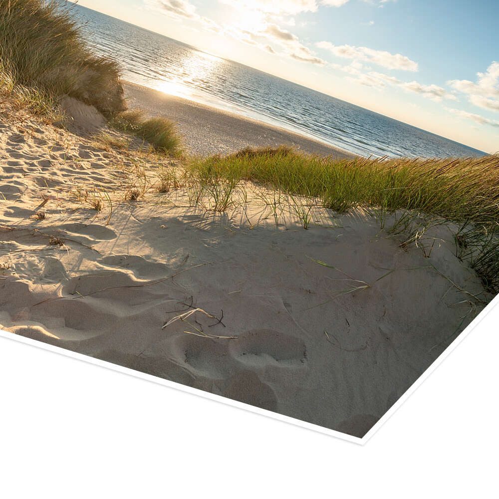 Posterlounge Wandbild Dünen am Strand I, Jan Christopher Becke, erhältlich als Poster, Leinwandbild, Wandsticker oder Acrylglasbild