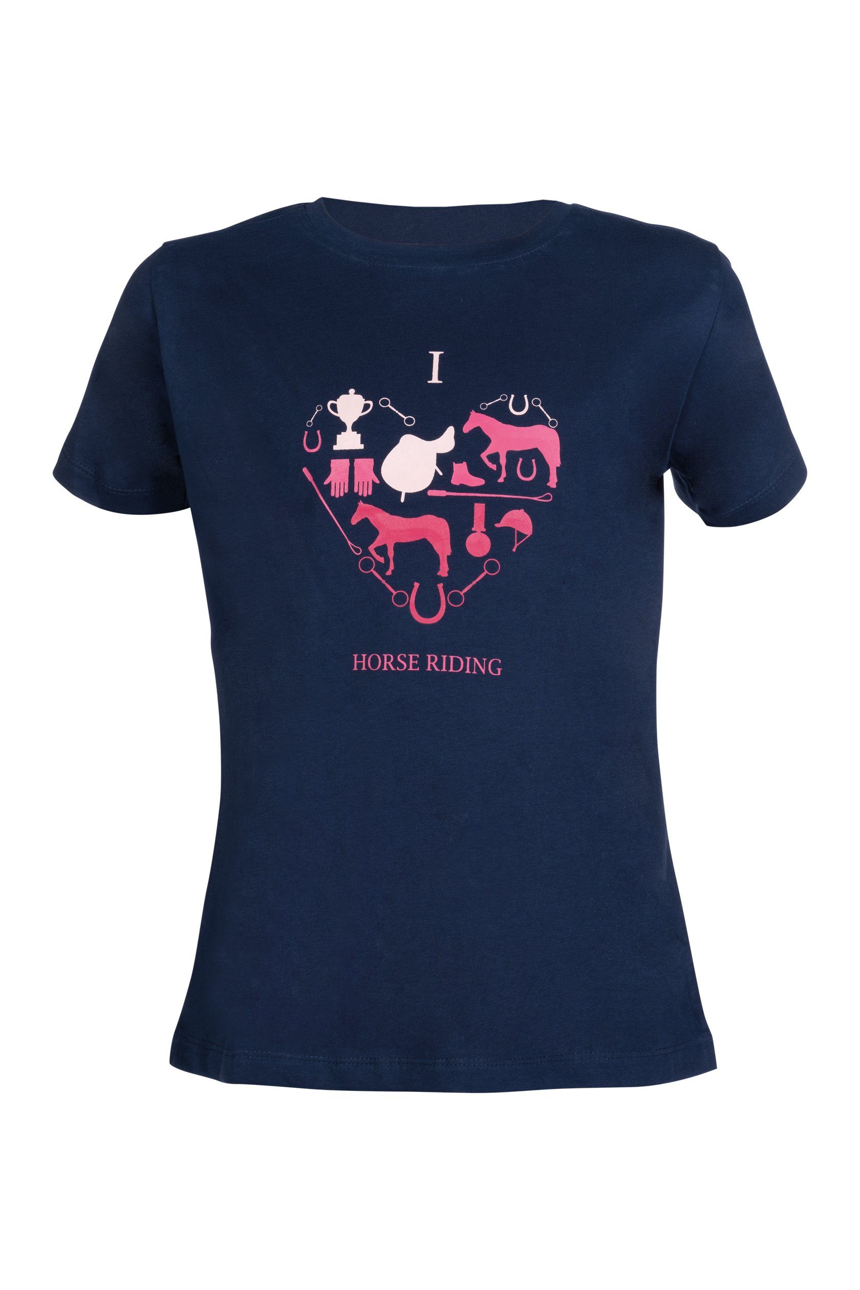 HKM T-Shirt Kinder-T-Shirt -I love horse riding-
