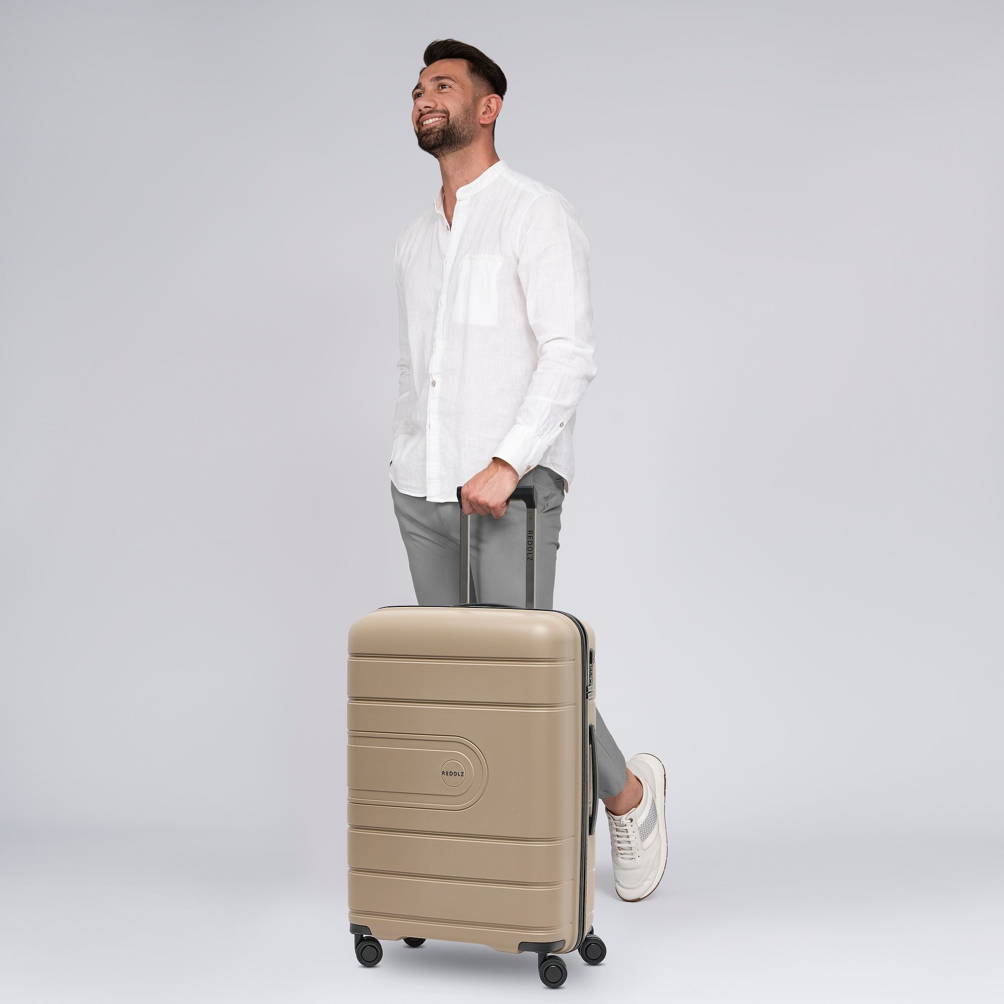 Redolz Hartschalen-Trolley Essentials 11, 4 Rollen, Polypropylen