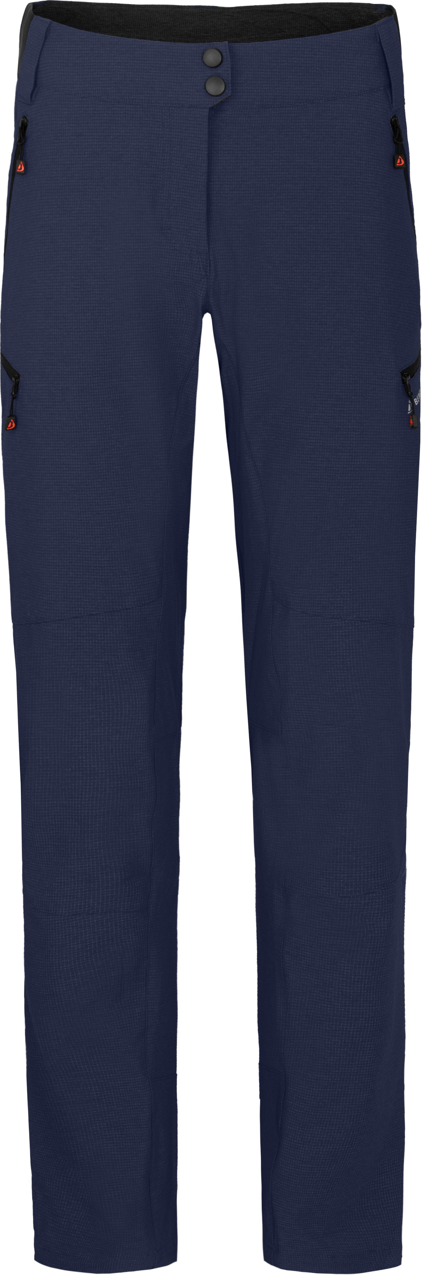 Bergson Outdoorhose VALLI Damen Radhose, robust, elastisch, Langgrößen, peacoat blau
