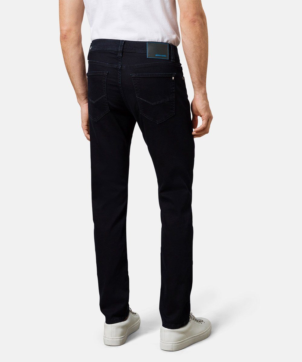 blue/black TAPERED 38510 PIERRE FUTUREFLE Pierre Cardin - CARDIN LYON 8002.6802 5-Pocket-Jeans used