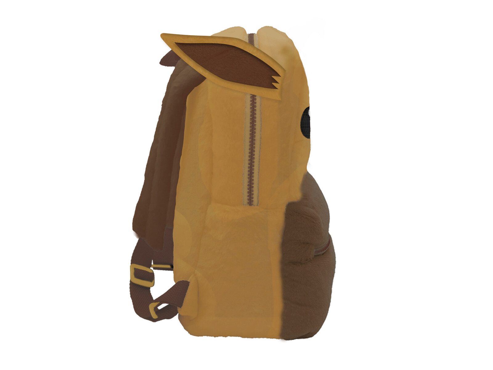 POKÉMON Kinderrucksack Eevee Plüschrucksack Kuscheltier Tasche für Alltag und Freizeit