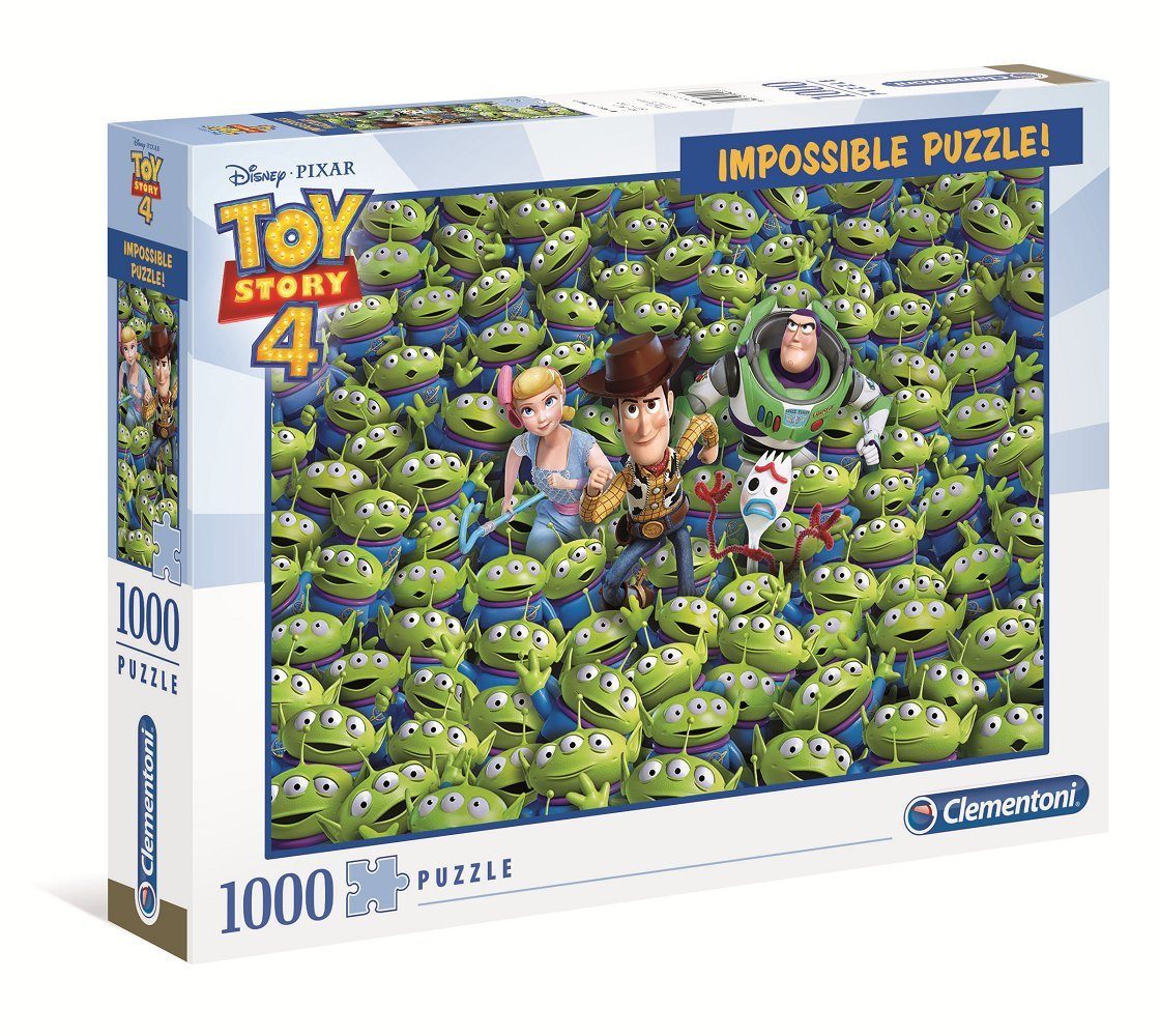 Puzzle 39499 Toy Story 4 Impossible 1000 Teile Puzzle, 1000 Puzzleteile