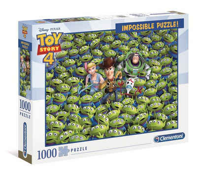Clementoni® Puzzle »39499 Toy Story 4 Impossible 1000 Teile Puzzle«, 1000 Puzzleteile