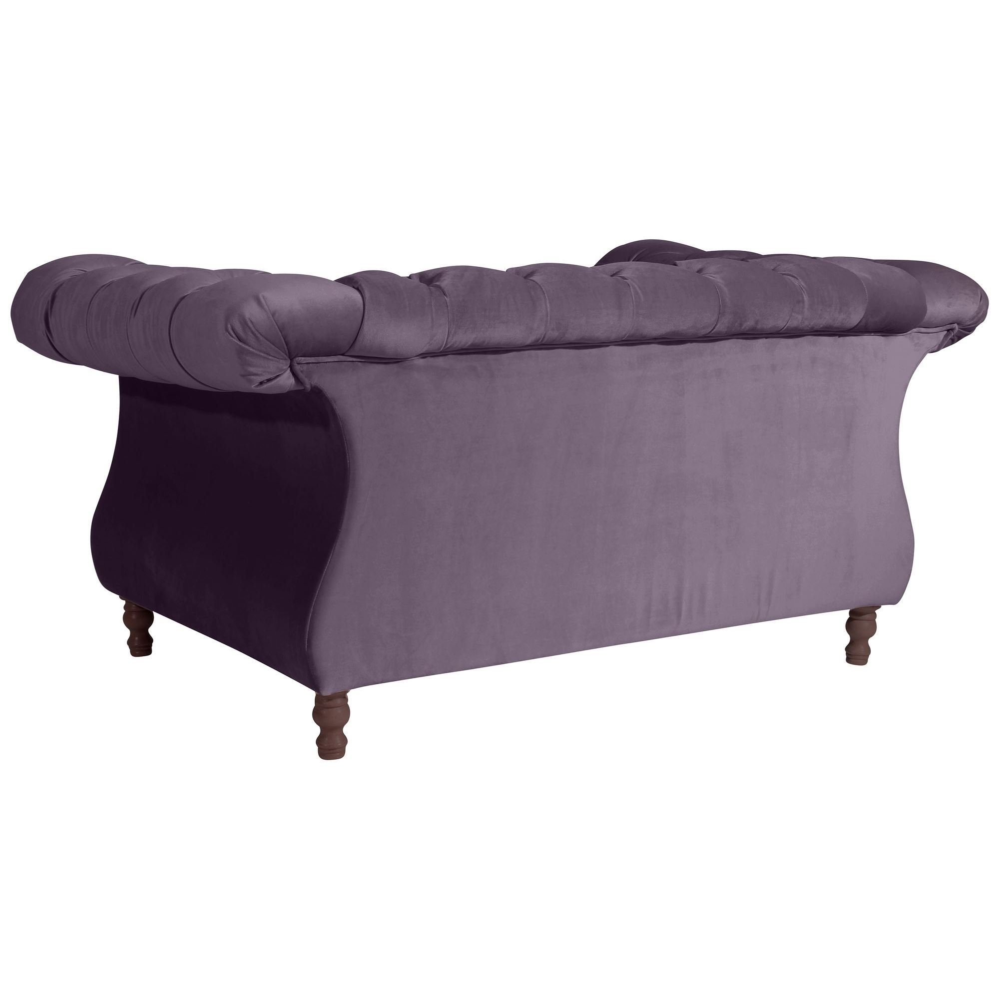 Kessel Kare Sessel Kostenlosem 21768 nussbaum Samtvelours 1-St), 58 purple Sitz Sessel Buche (Sparpreis verarbeitet,bequemer hochwertig Versand, inkl. aufm dunkel Bezug /