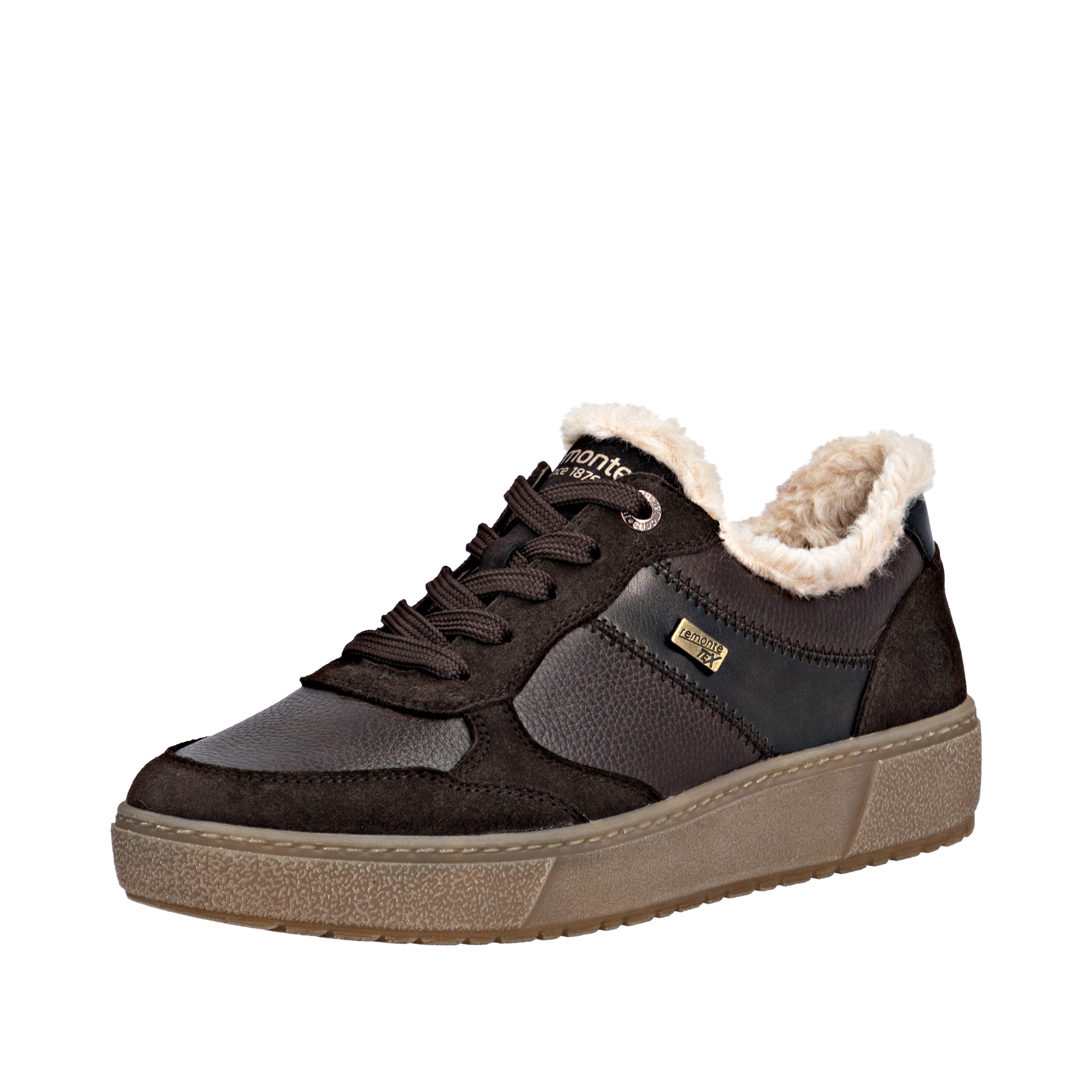 Remonte Plateausneaker Schnürschuh, Halbschuh mit wasserabweisender TEX-Membran