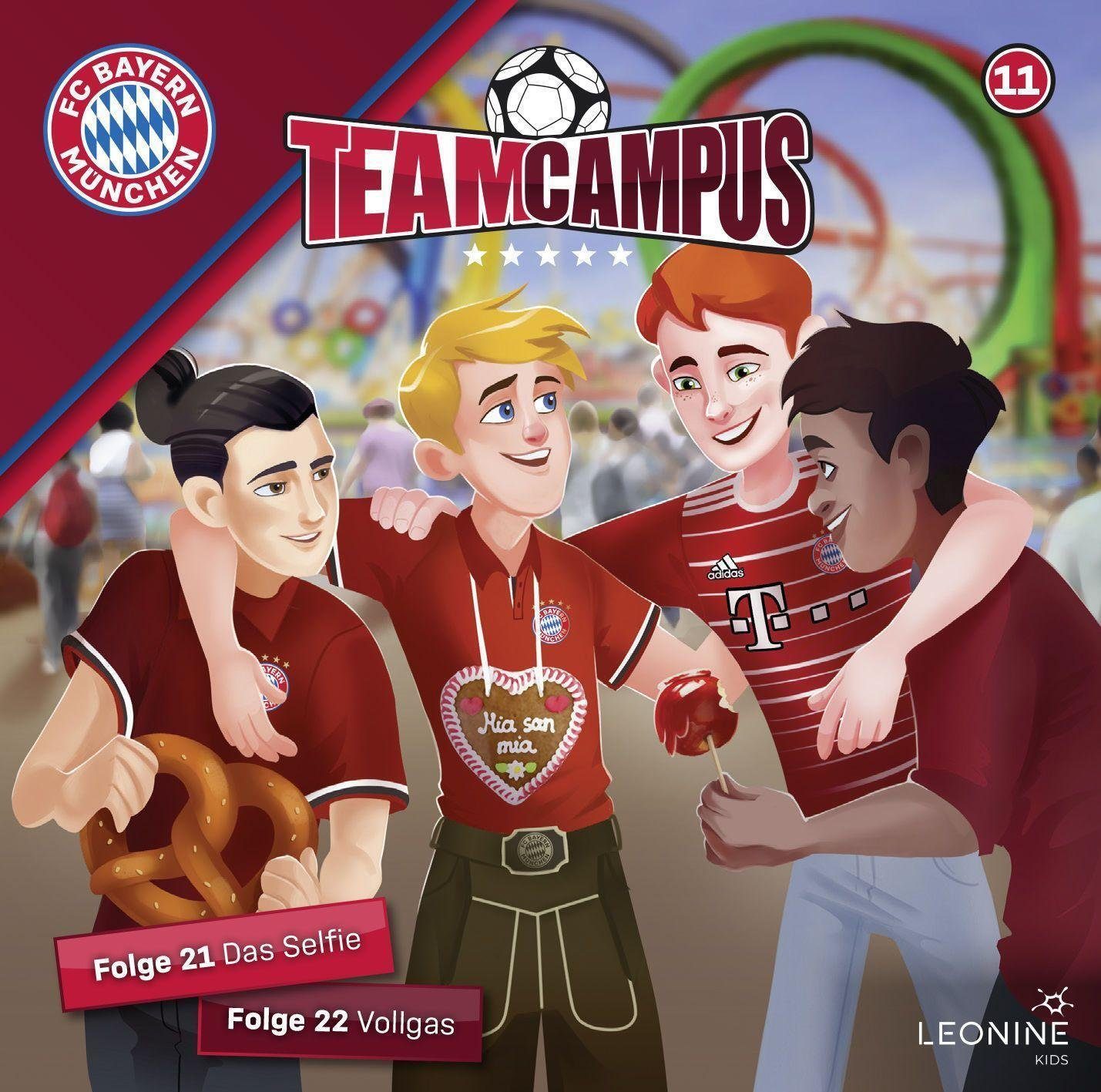 Leonine Hörspiel FC Bayern Team Campus (Fußball) (CD 11)