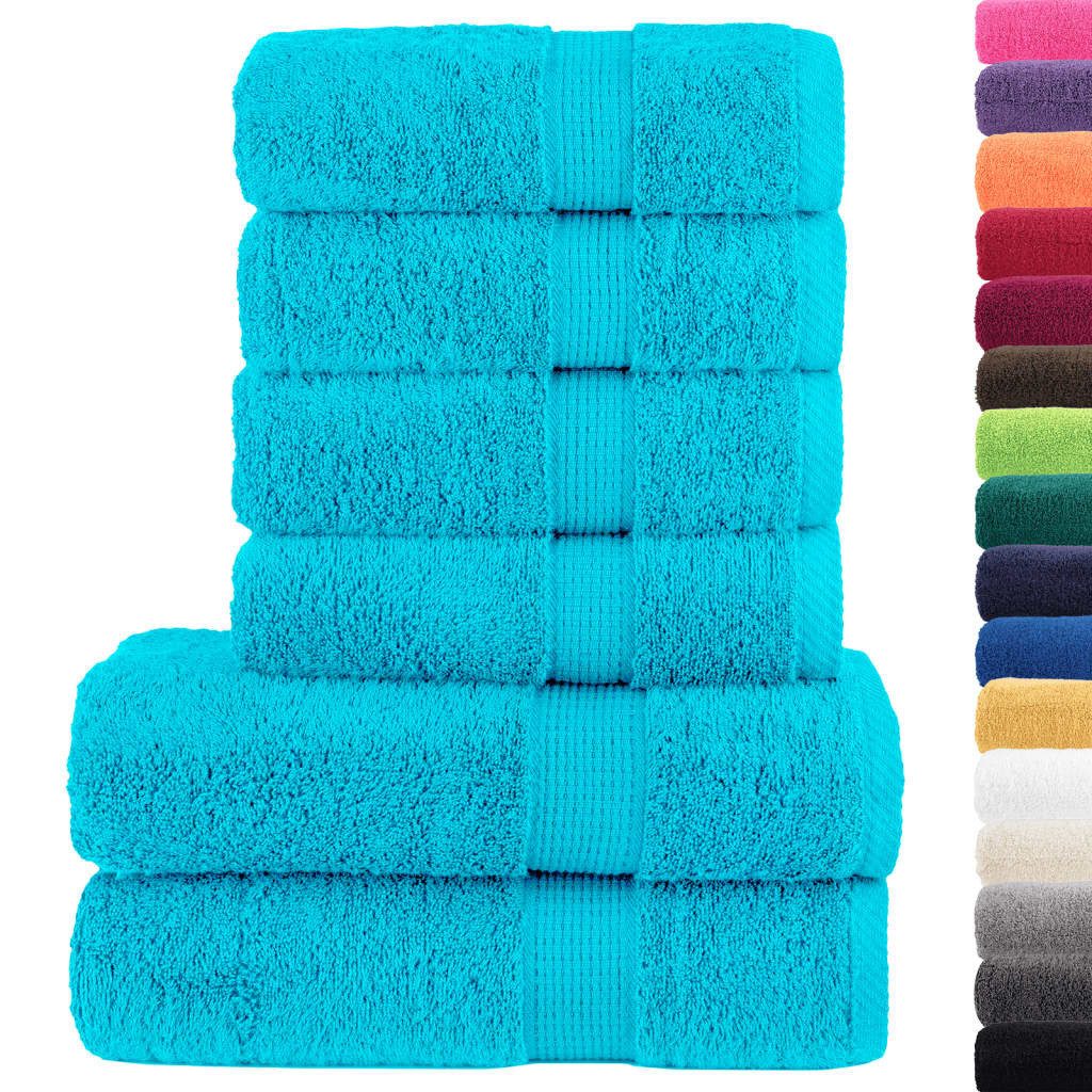 vidaXL Handtuch 6 tlg. Premium-Handtuch-Set SOLUND günstig online kaufen