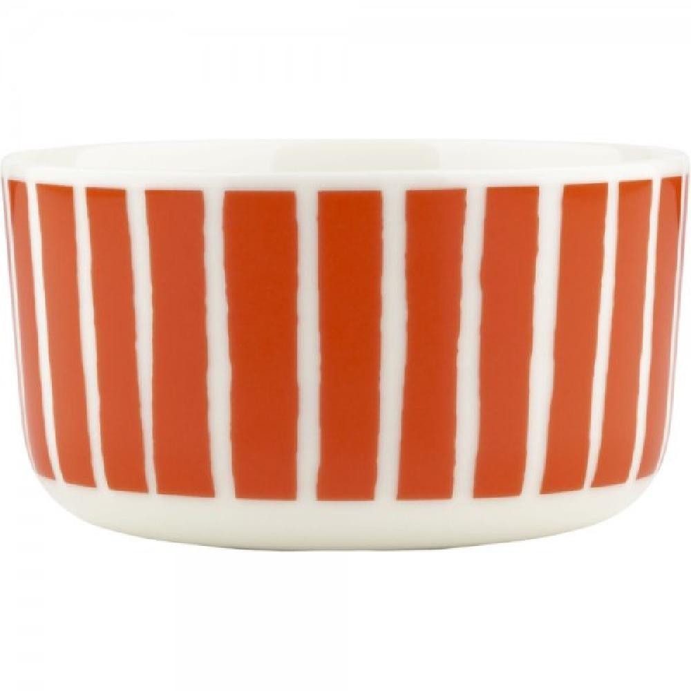 Marimekko Schüssel Schale Oiva Piccolo Weiß Orange (500ml)