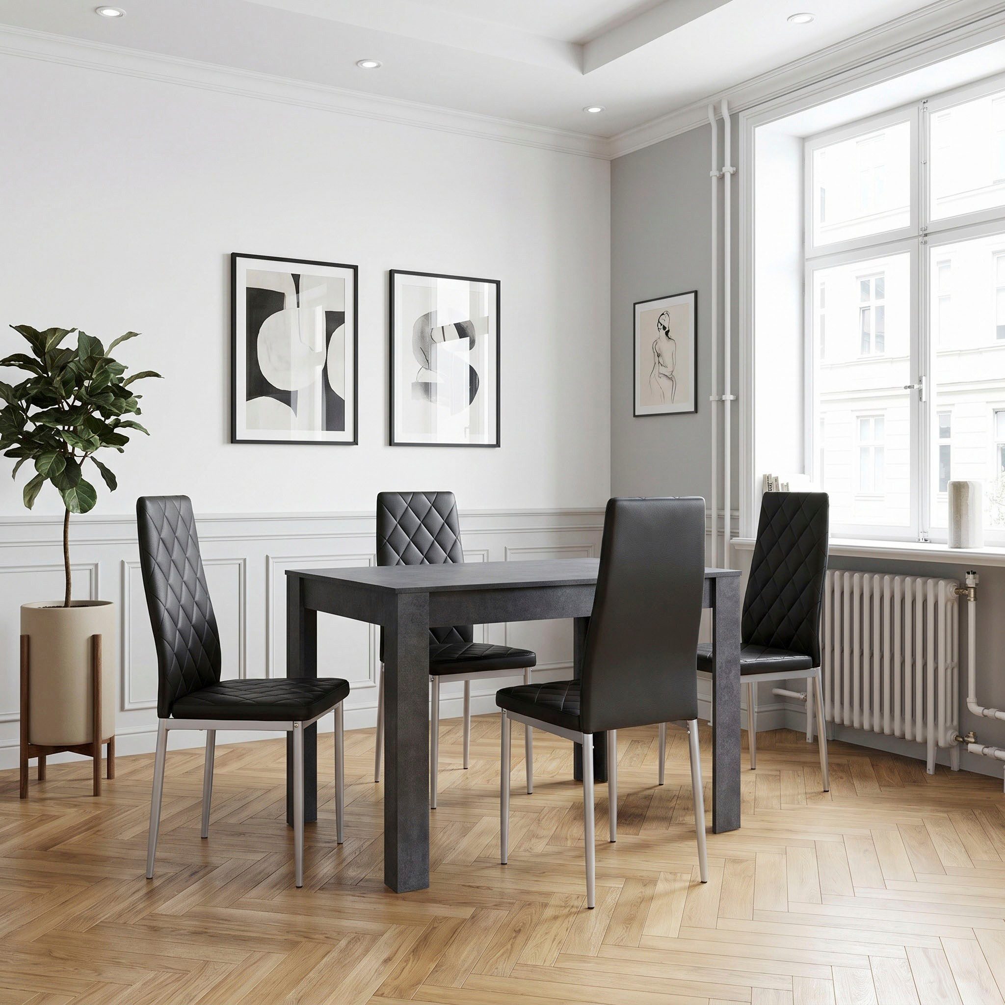 OTTO home Esstisch Meigh (OTTO-Choices), Breite 120 cm, in verschiedenen Farbvarianten erhältlich