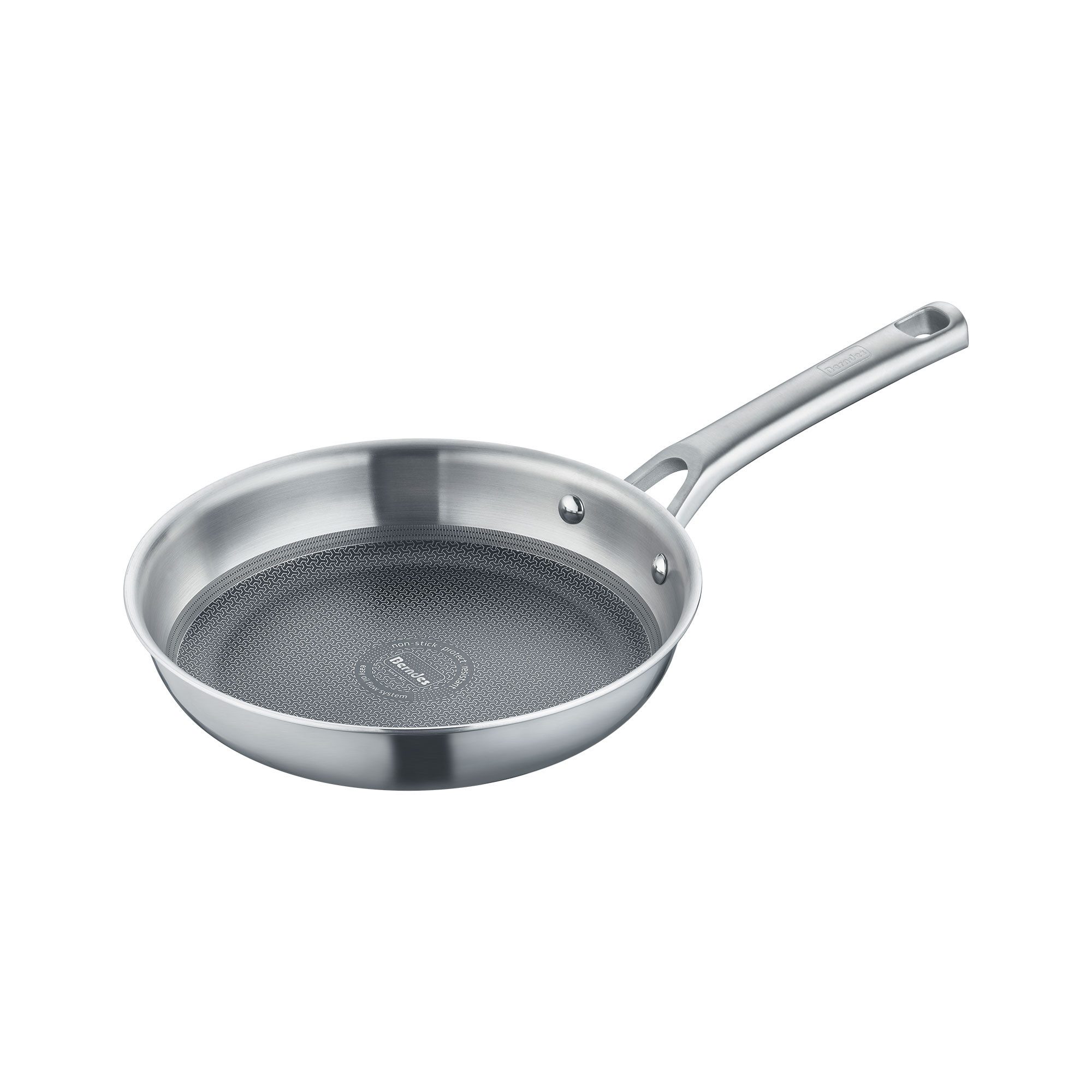 Berndes Bratpfanne 20, 24, 28 oder 32 cm, poliert - Tricion Resist b.nature, 3-Schicht-Material