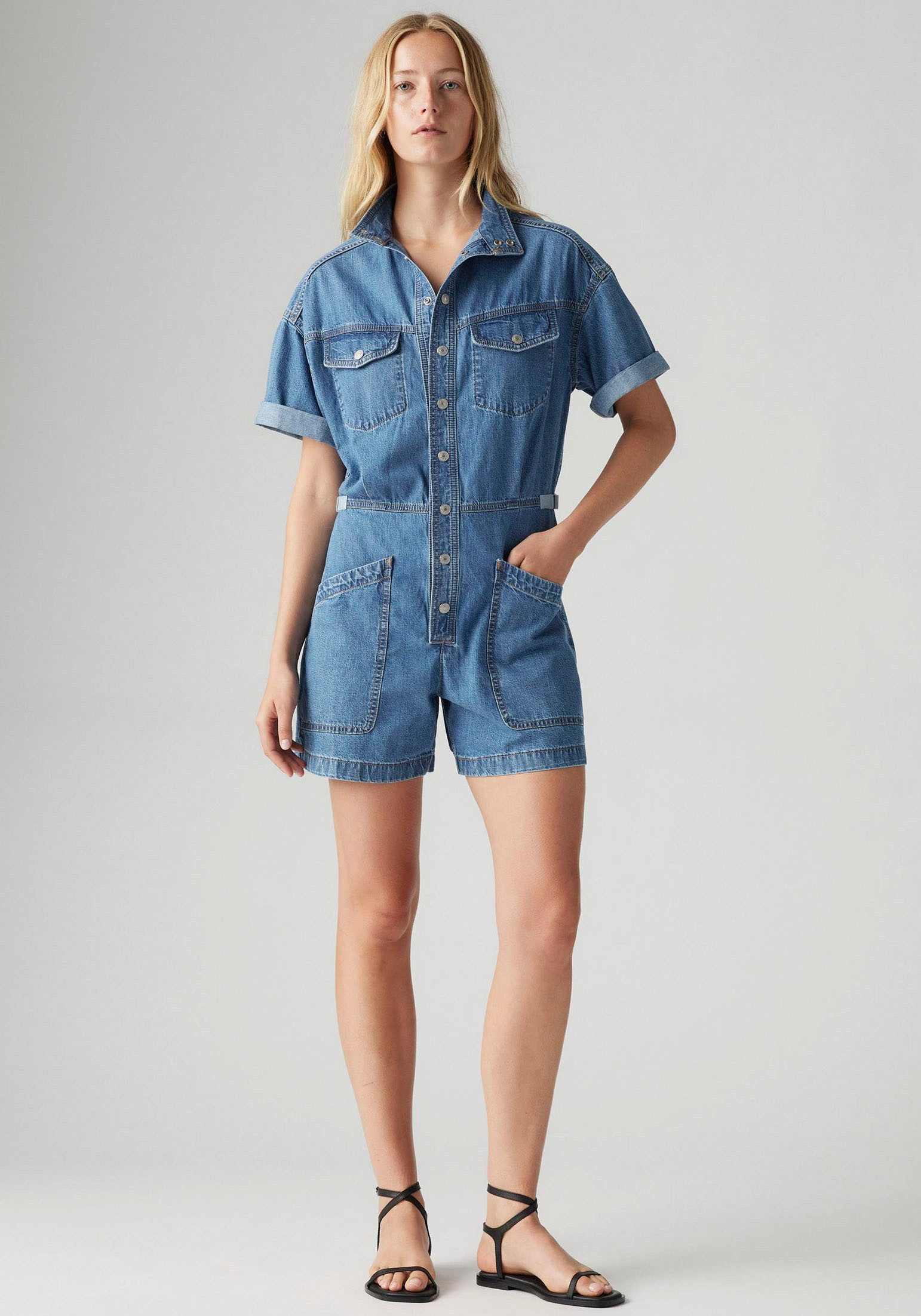 Levi's® Kurzoverall SS SURPLUS ROMPER im Jeans-Look