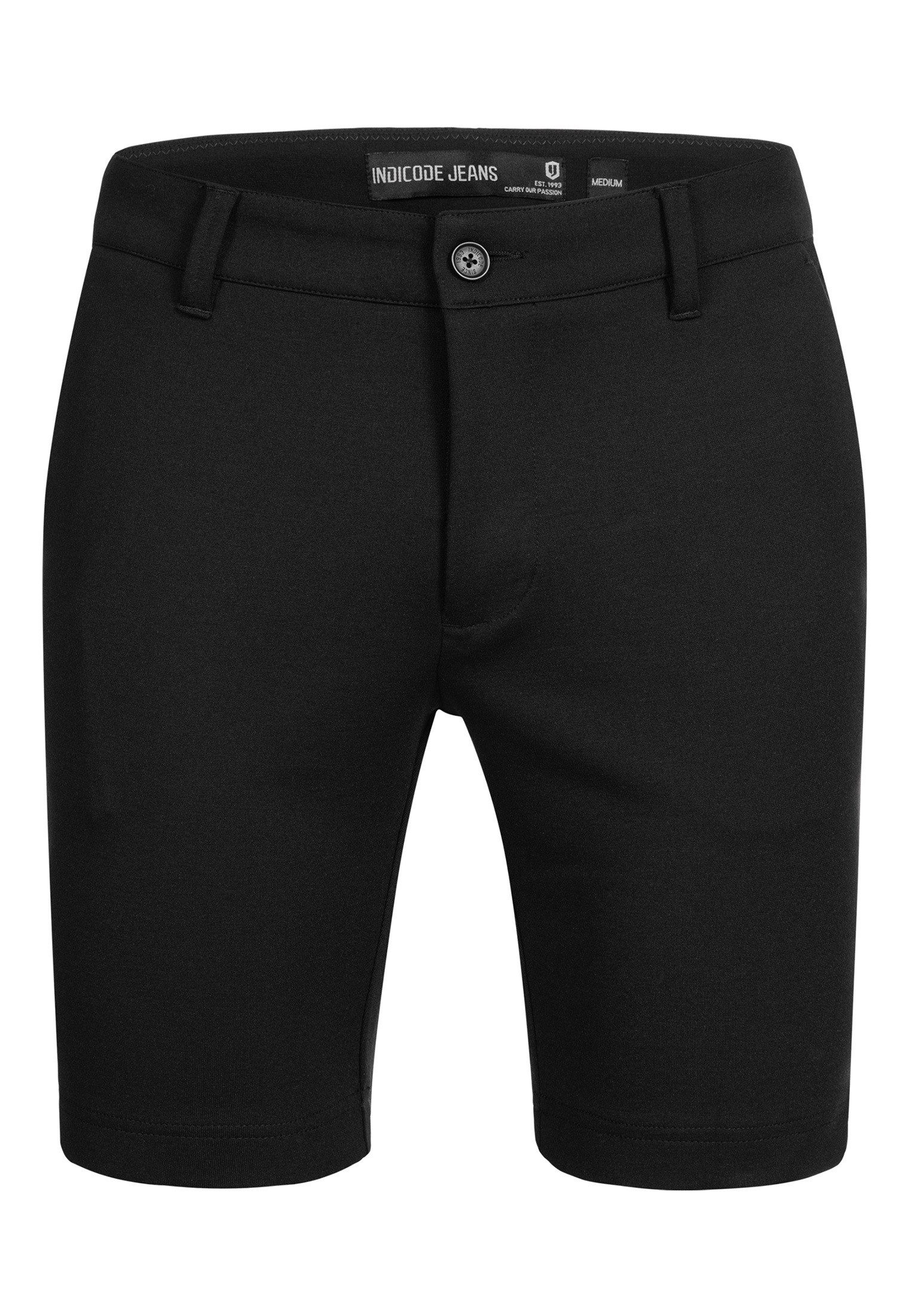 Indicode Chinoshorts Aalborg aus Viscose-Strecht günstig online kaufen