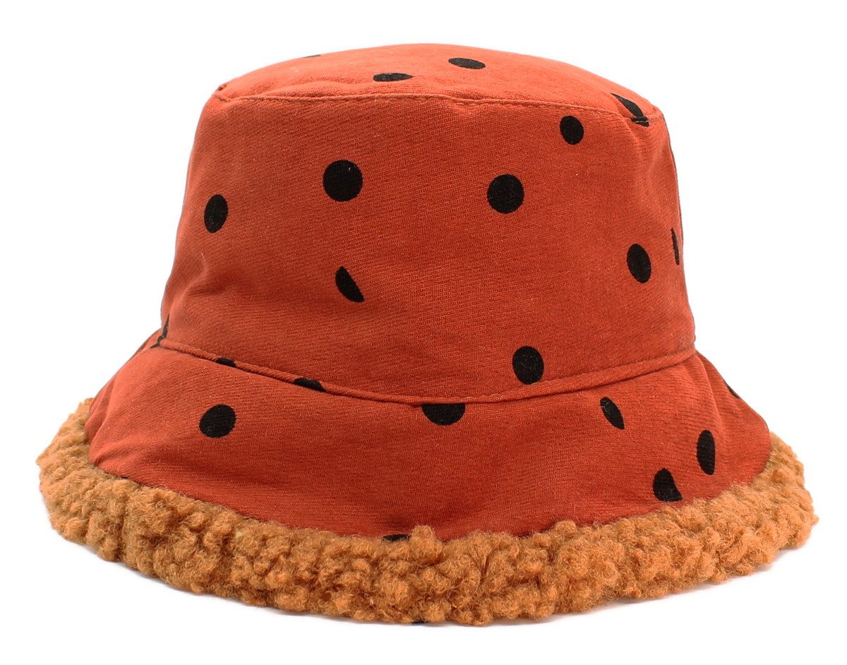 dy_mode Fischerhut Warme Damen Fischerhut Wintermütze Gefütterte Bucket Hat Bucket Hat