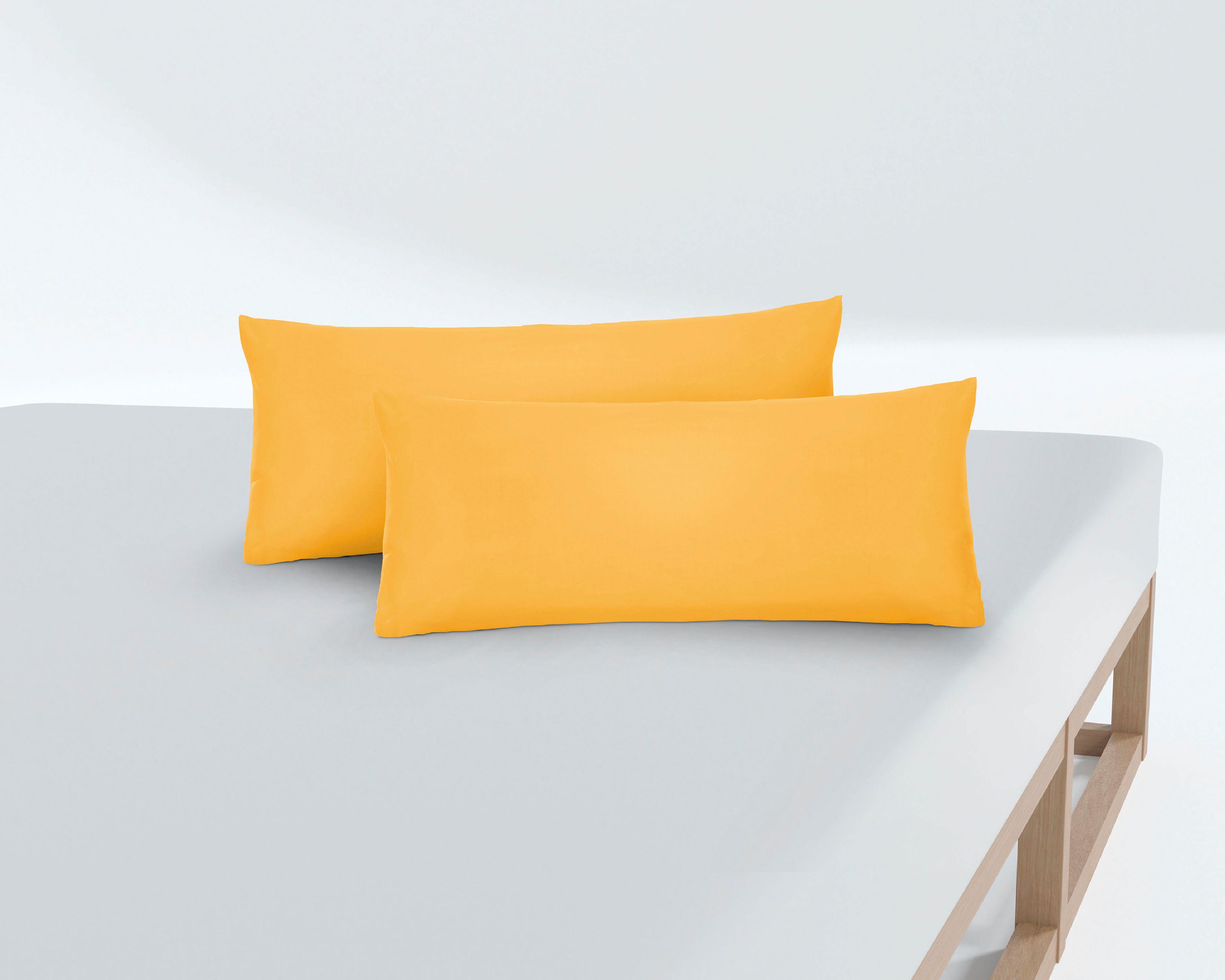 Biberna Kissenbezug Michi Feinjersey mit Reißverschluss, (2 Stück), verschi günstig online kaufen