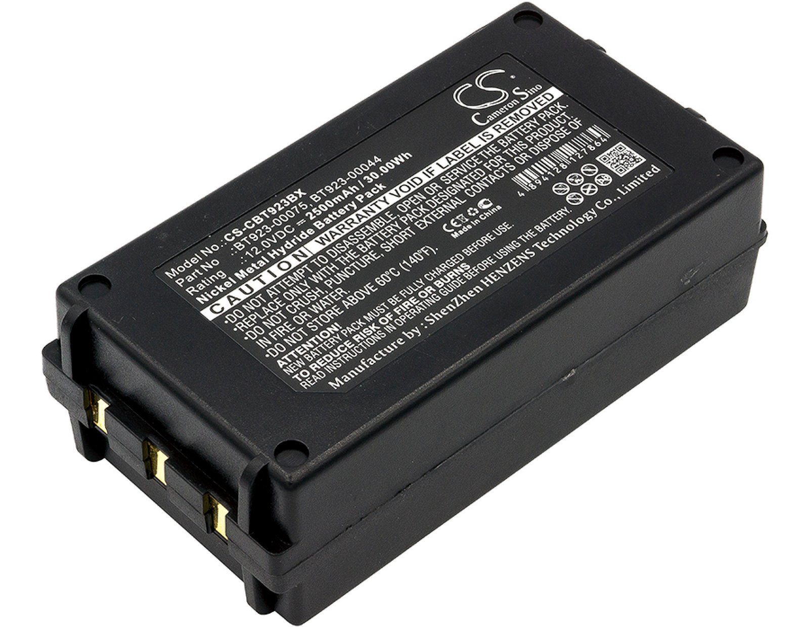 Powery Powerakku für Kran-Funkfernsteuerung Cattron Theimeg Typ BT923-00075 Akku 2500 mAh (12 V)