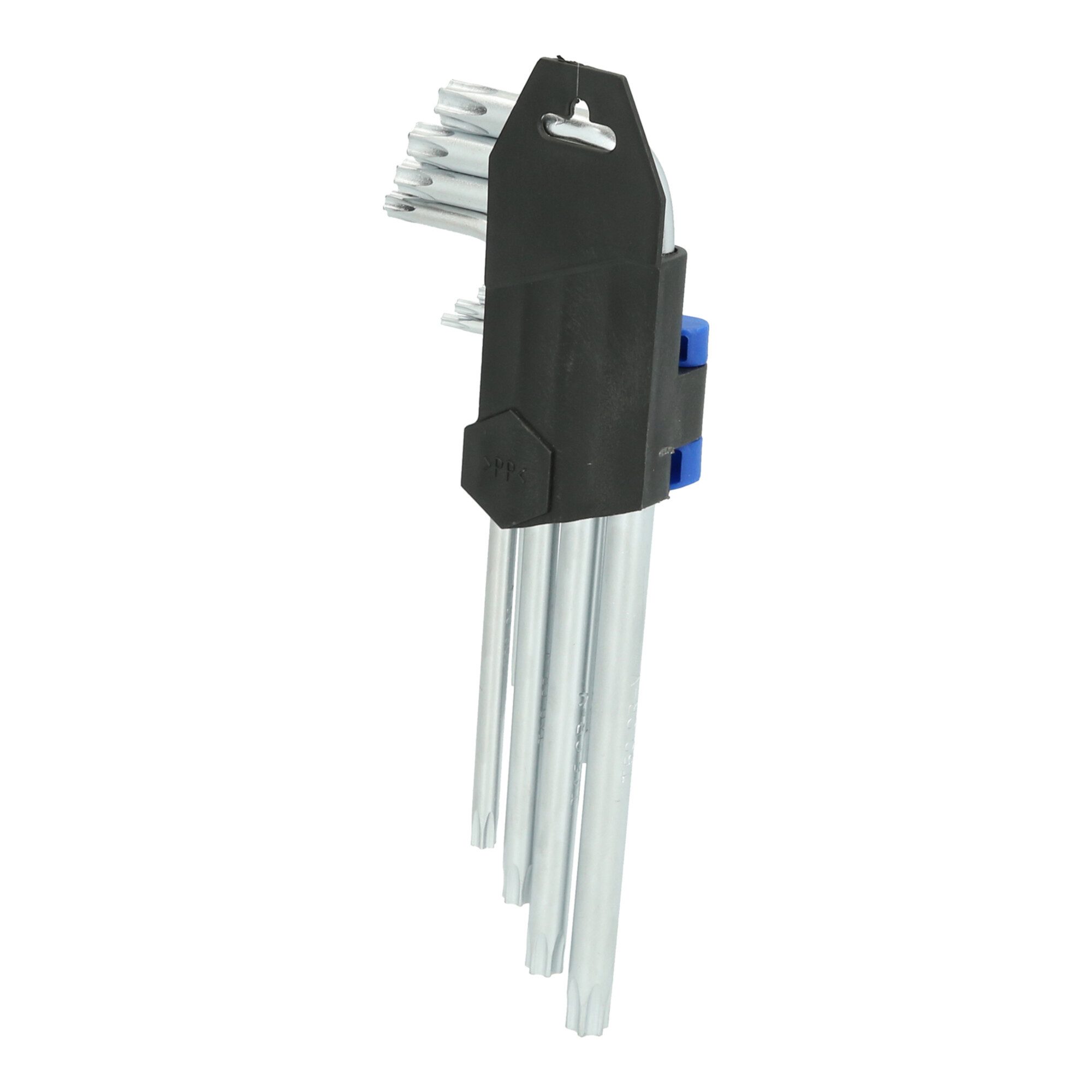 Brilliant Tools Schraubendreher Brilliant Tools Winkelstiftschlüssel-Satz, 9-tlg, TX-Profil, kurz