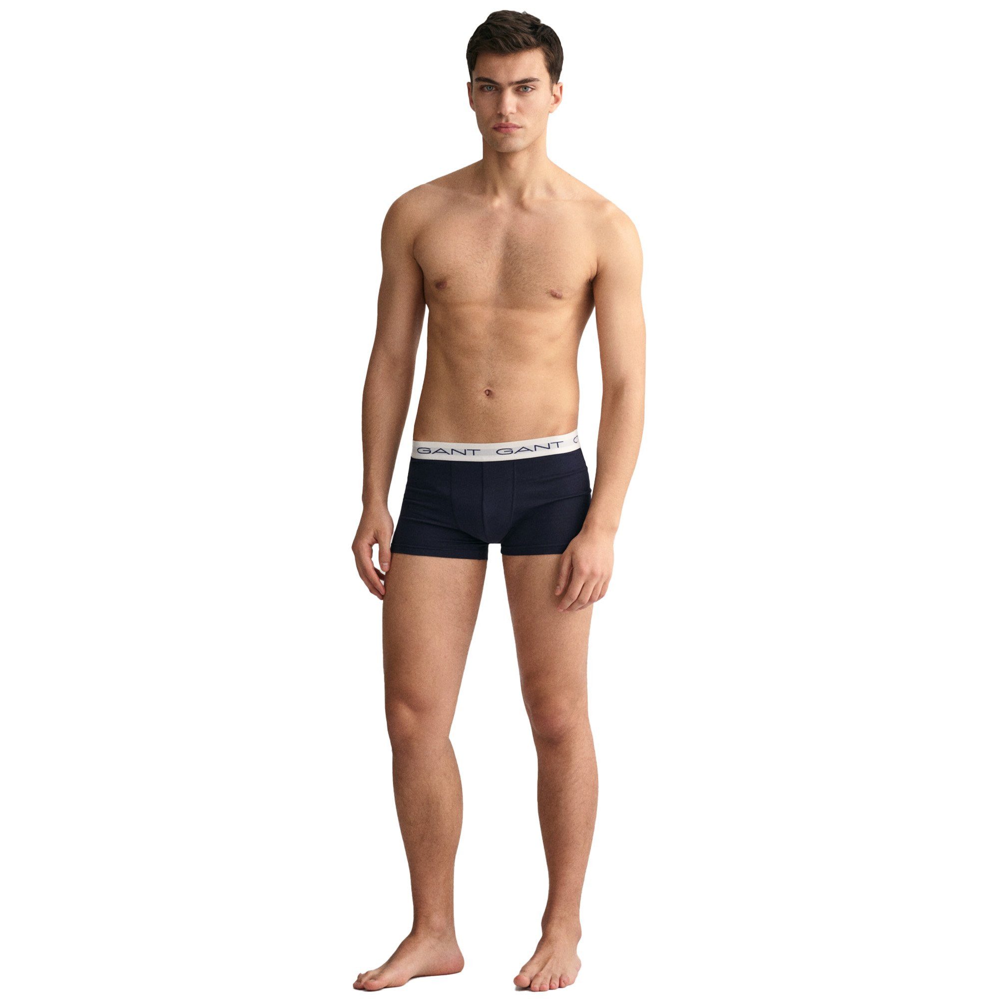 Gant Boxer Herren Boxershort 3er Pack Baumwolle (Packung, 3er Pack) günstig online kaufen