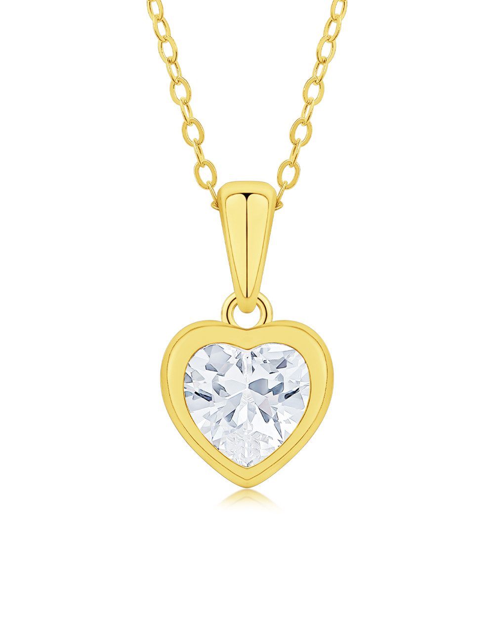 DANIEL CLIFFORD Herzkette 'Lovina' Damen Halskette Silber 925 Herz Anhänger günstig online kaufen