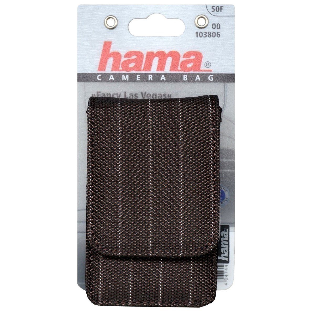Hama Kameratasche Fancy Kamera-Tasche 50F Foto-Tasche Case Etui, Gürtelschlaufe Klettverschluss Innenfach für kleine Digitalkamera