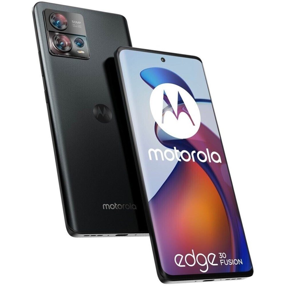 Motorola XT2243-1 Moto Edge 30 Fusion 5G 128 GB / 6 GB Smartphone cosmic grey Smartphone (6,5 Zoll)