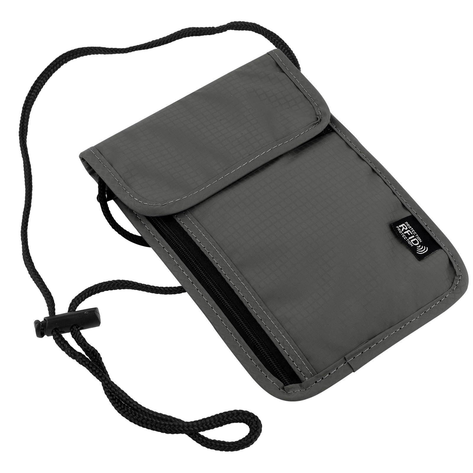 FOUORTUNATE-BEE Brustbeutel RFID-Schutz Brusttasche – Wasserfester, Diebstahlsicherer Travel Bag