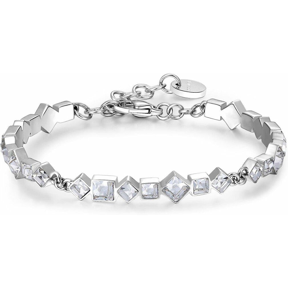 Brosway Kette mit Einhänger Charming steel bracelet Symphonia BYM65