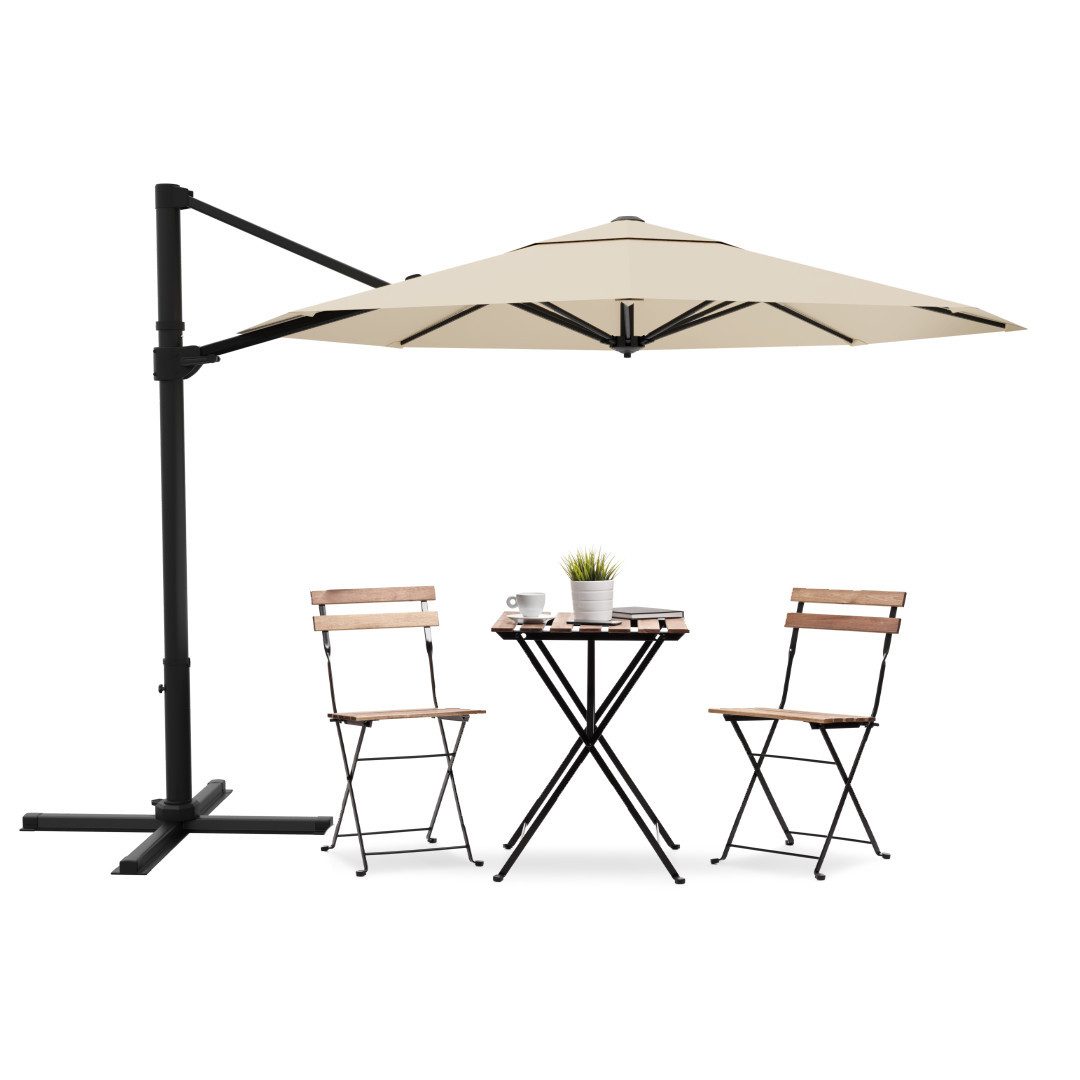 HOMALL Sonnenschirm Sonnenschirm mit Ständer, 360 günstig online kaufen