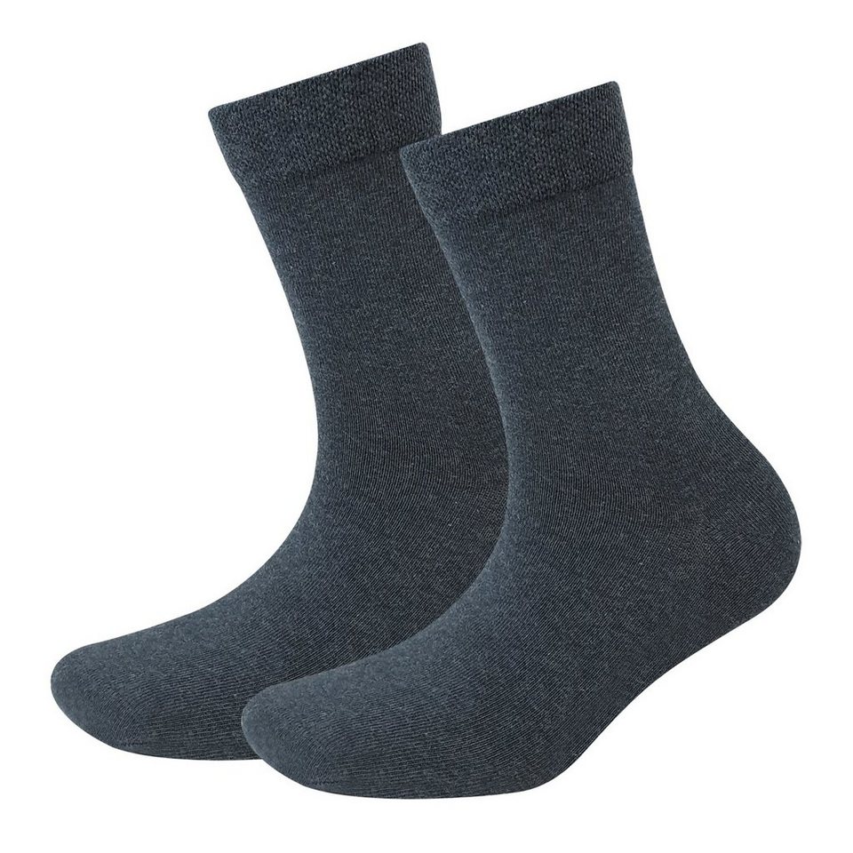 Pack handgekettelt, Socken ohne (2er Socken Gummidruck, hautfreundlich und 2er Herren Business Baumwolle 2er Corespun Damen vorgewaschen, Pack, Pack) 98% COOL7