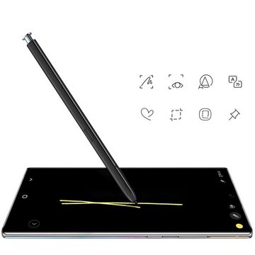 Lubgitsr Eingabestift Samsung Galaxy Ersatz-S-Pen für Note10 und Note10+, Schwarz (1-St)