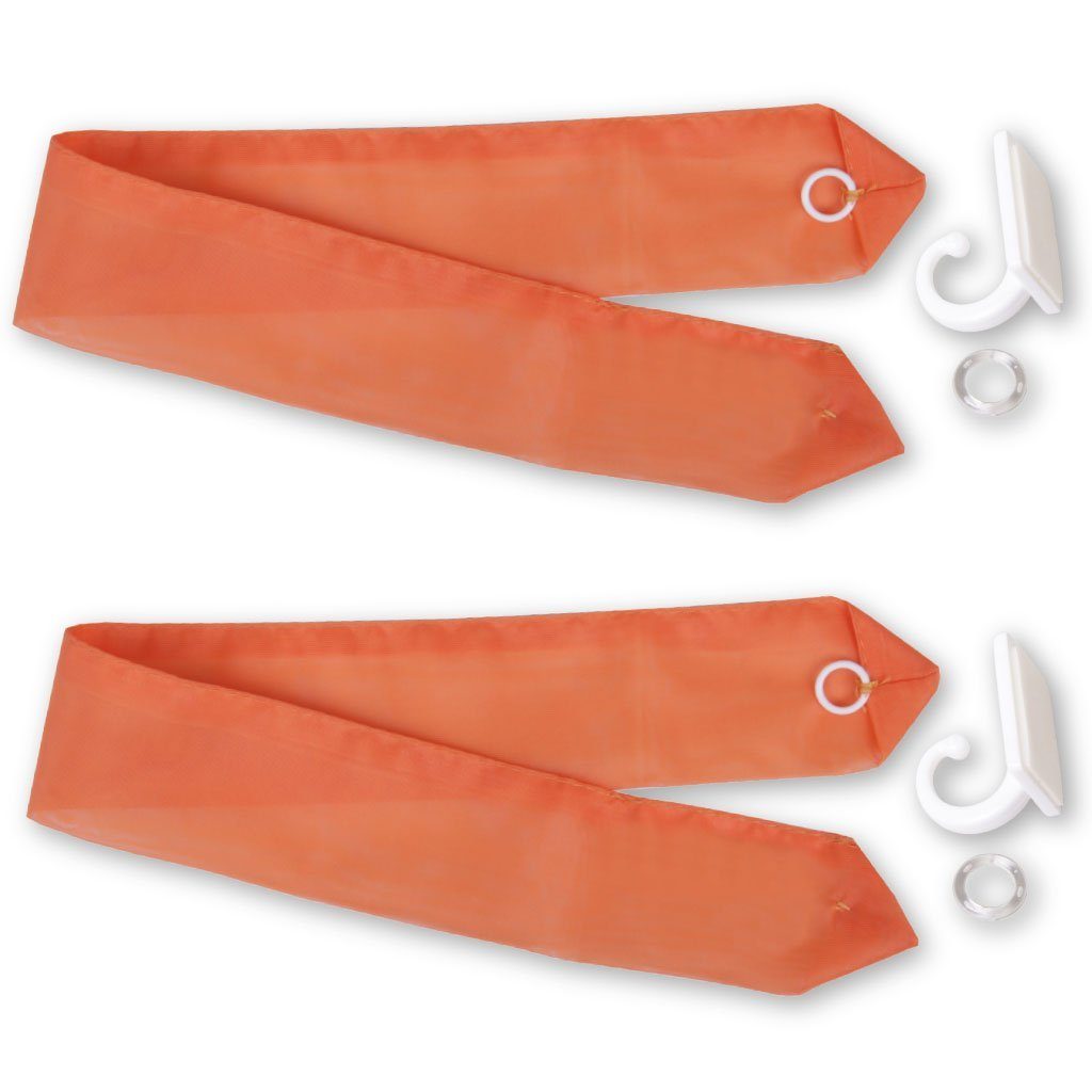 Bestlivings Vorhang (2 St), Ösen, transparent, Voile, Gardinenset "Transparent"