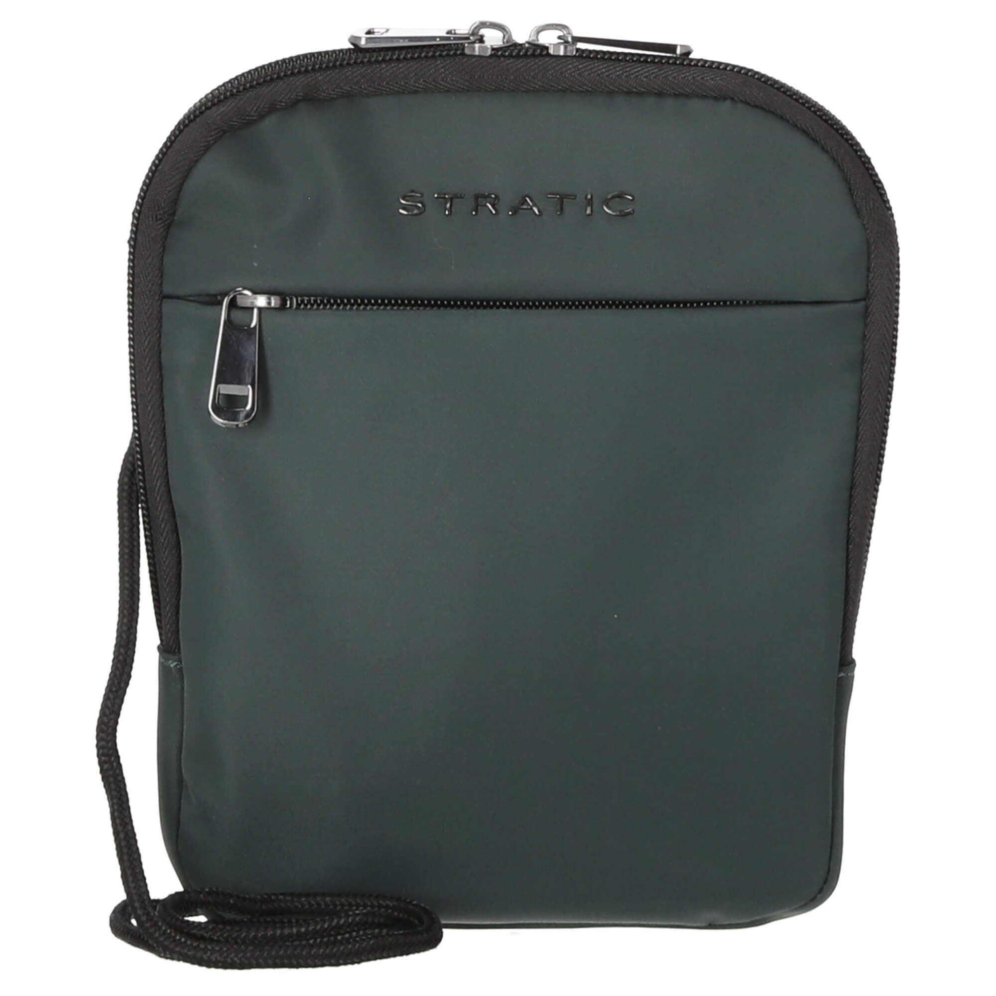 Stratic Umhängetasche Pure Body Bag - Umhängetasche 21 cm RFID (1-tlg) dark green