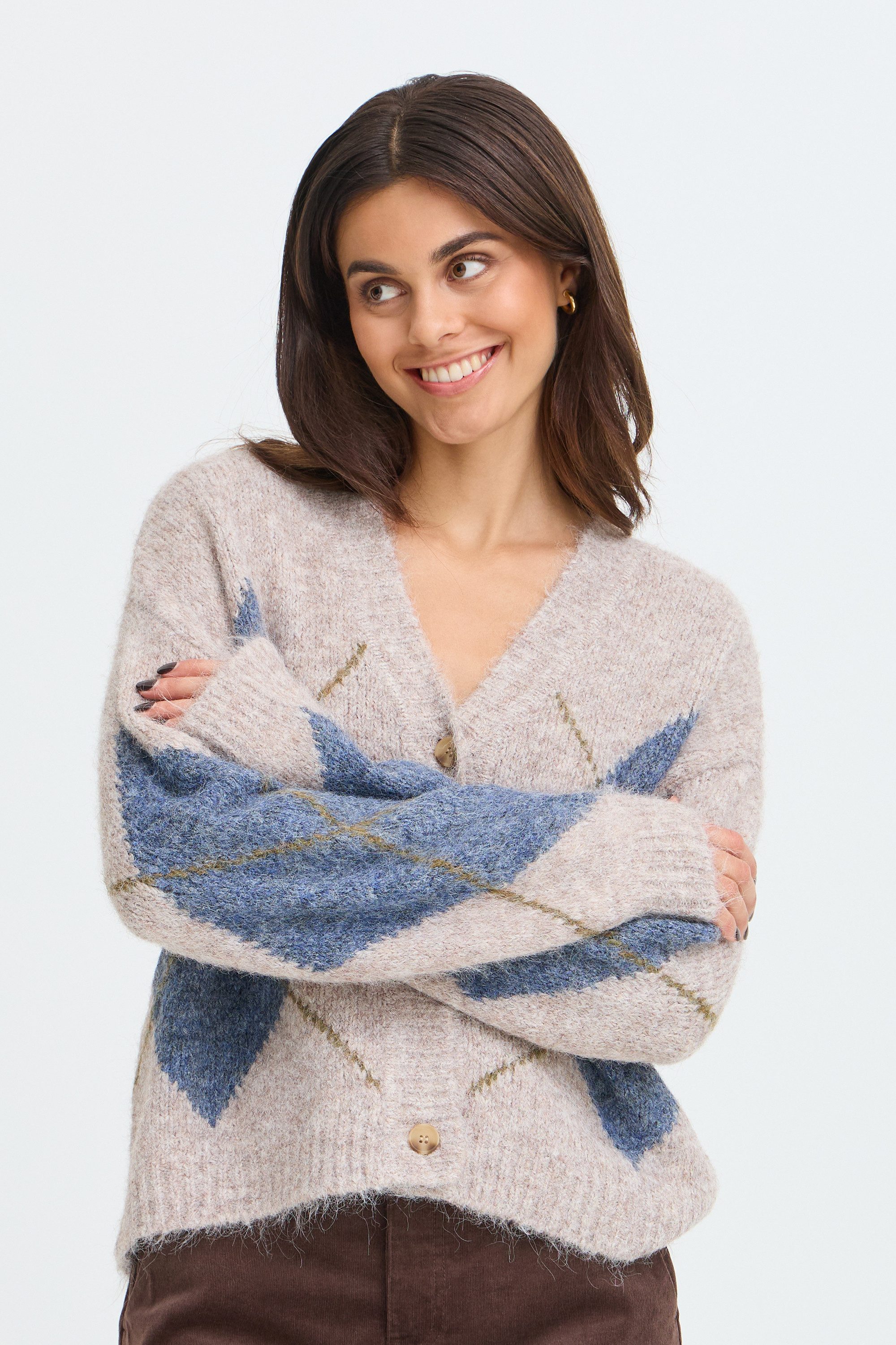 fransa Cardigan Strick-Cardigan langarm FRCHARLEEN
