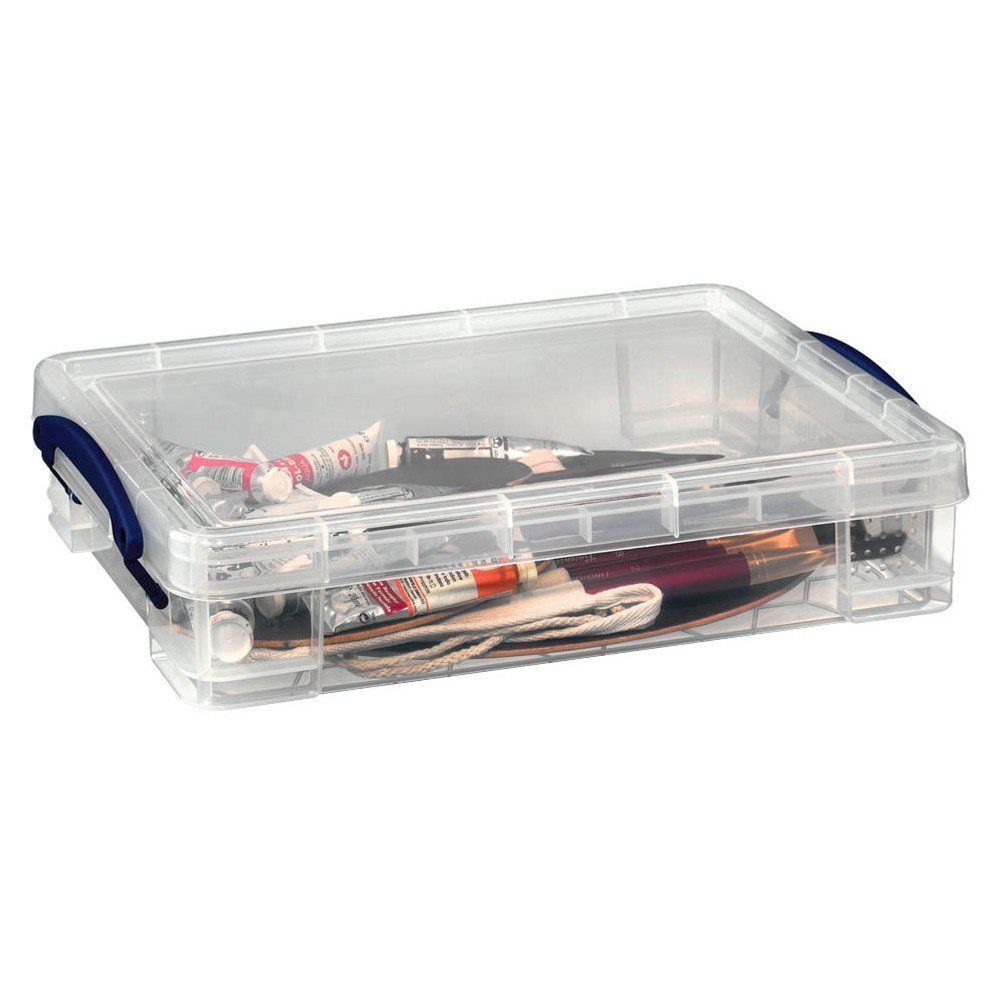 REALLYUSEFULBOX Aufbewahrungsbox Really Useful Box Aufbewahrungsbox 4l transparent