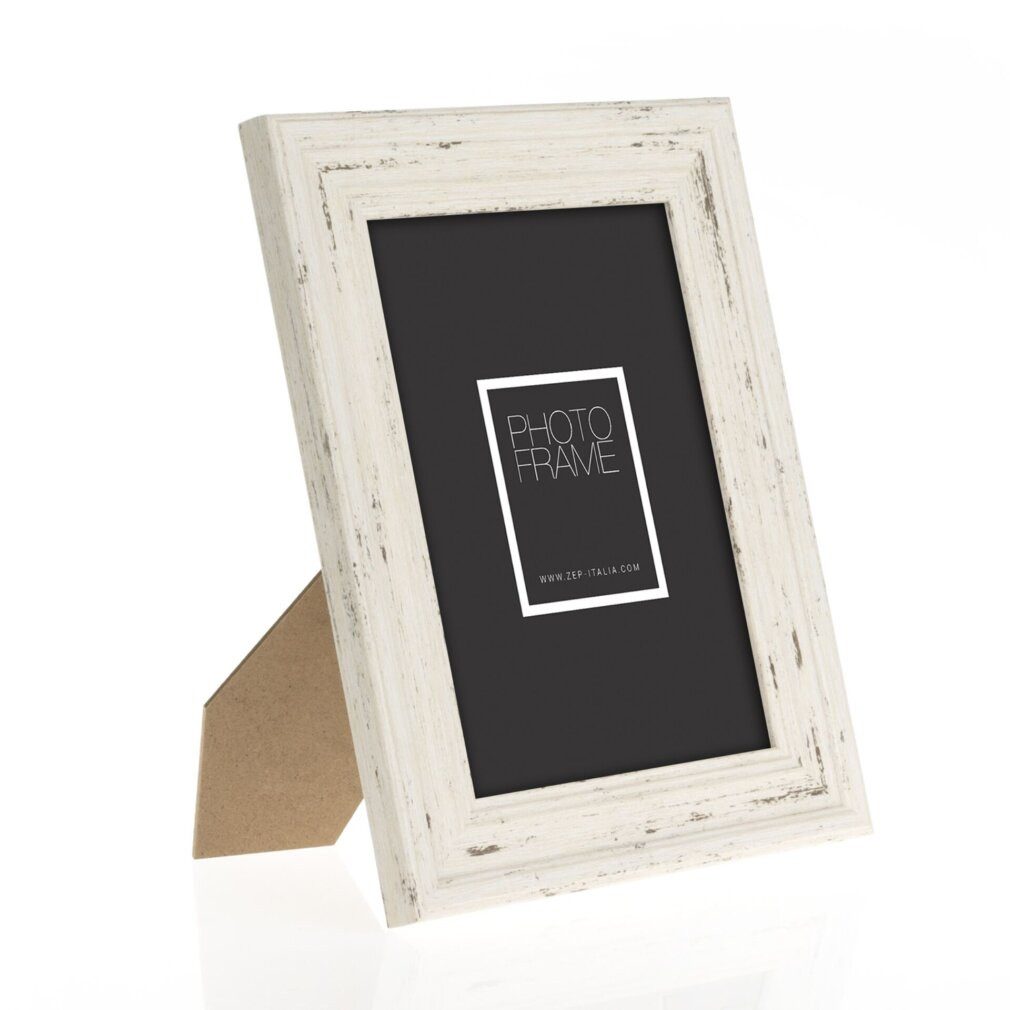 ZEP Rahmen Palermo White 13x18 Kunststoff Portrait PM257W