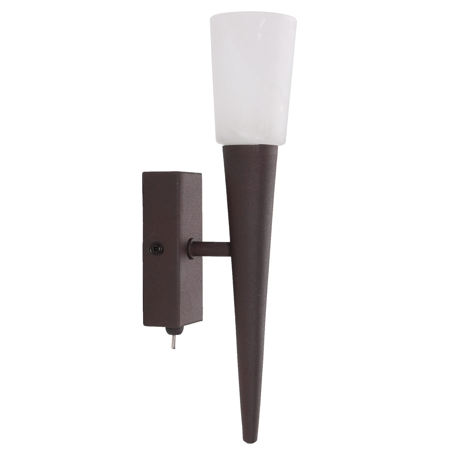Home4Living Wandleuchte Wandfackel mit Schalter 1x G9 Wandlampe rustikal Fl günstig online kaufen