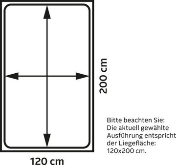 Jockenhöfer Gruppe Boxspringbett Amelie, mit Bettkasten und Topper, erhältlich in 120 & 140cm Breite
