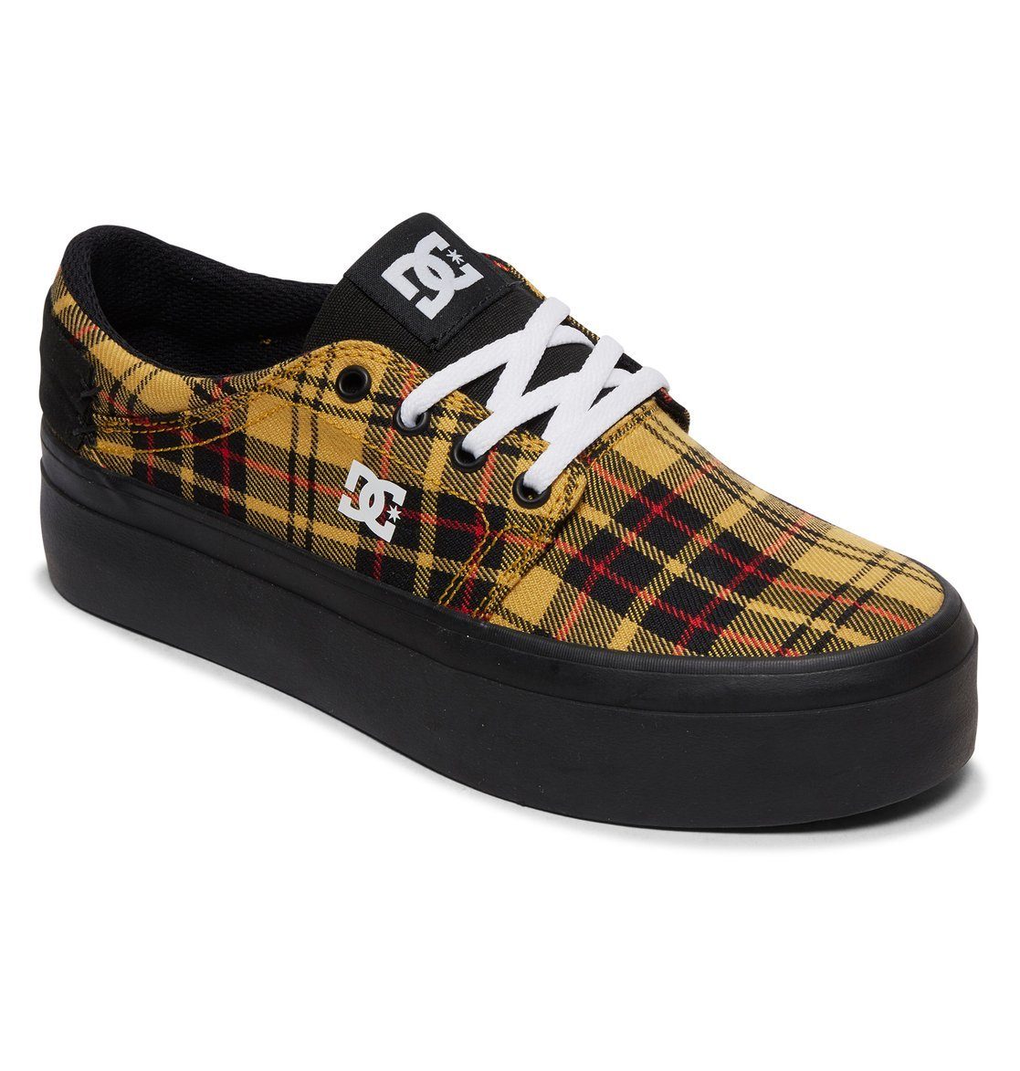 DC Shoes »Trase Platform TX« Sneaker, Canvas- und Lederobermaterial ...