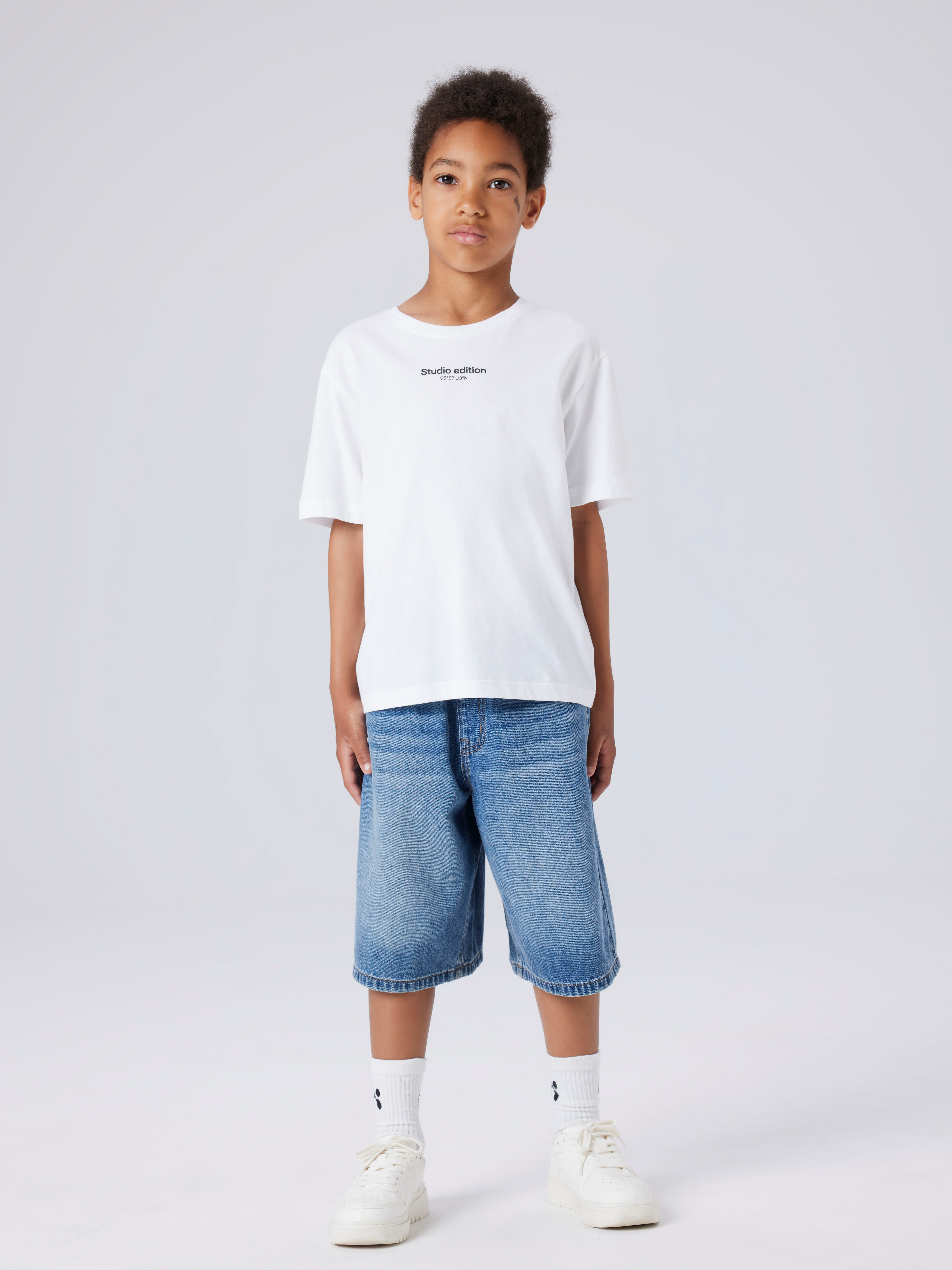 Name It Jeansshorts NKMBEN X SKATER DNM BERMUDA 8649-BY NOOS Baumwolle, Baggy Fit