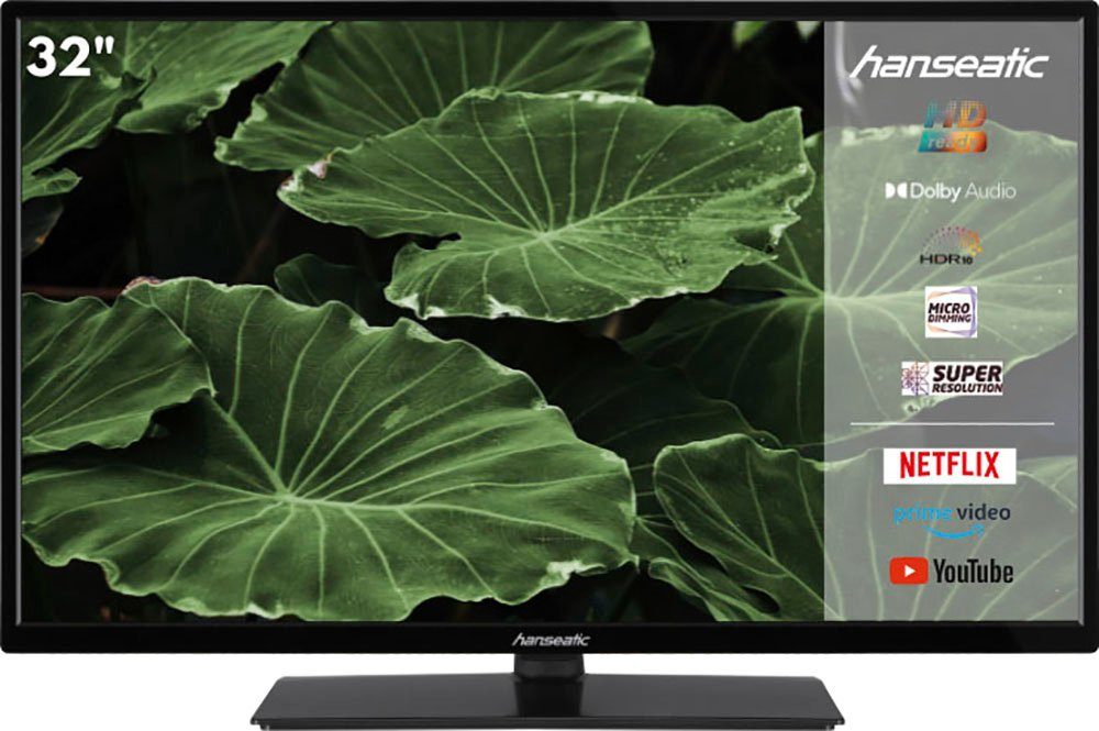 TV, LED-Fernseher Android Smart-TV) HD cm/32 32H800HDS Hanseatic Zoll, ready, (80